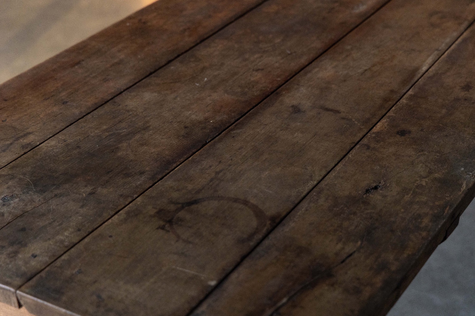 Rustic Farmhouse Dining Table - Early 20th Century
