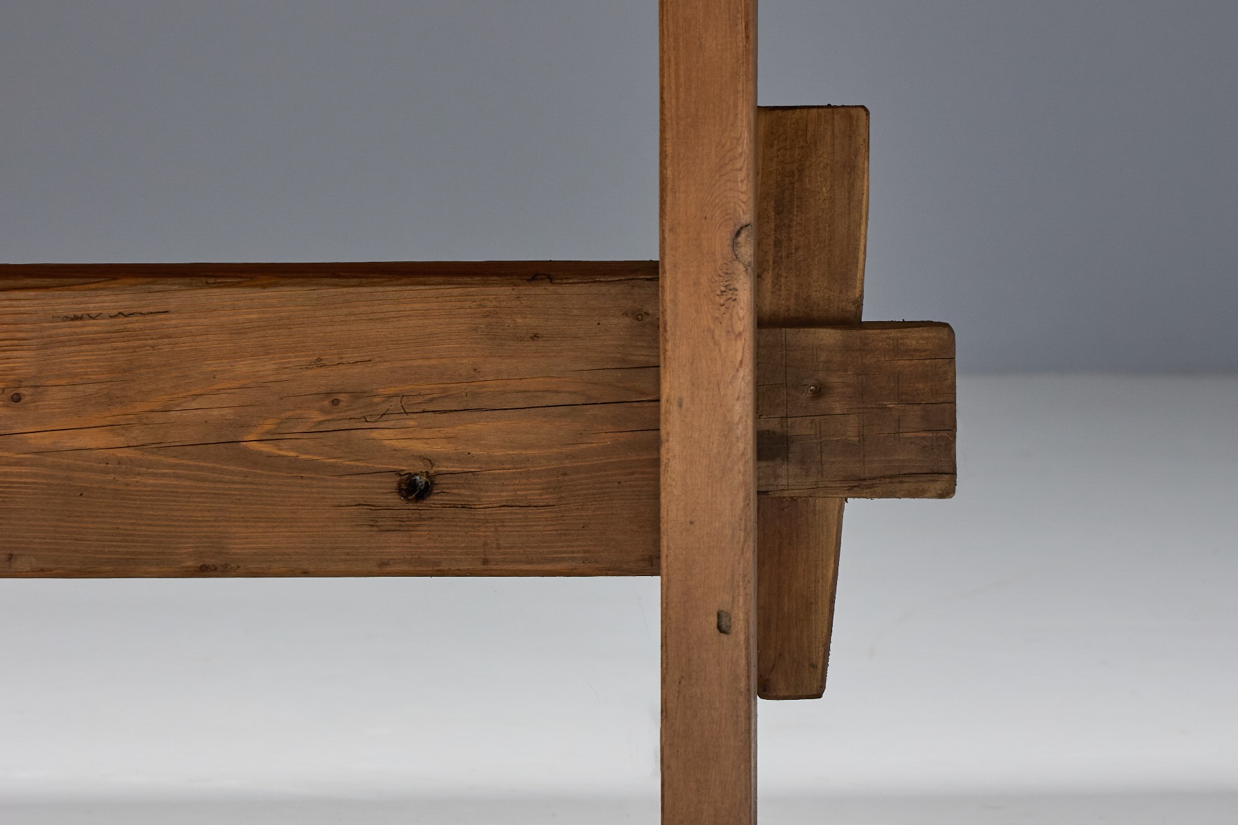 Rustic Farmhouse Long Dining Table - 19th Century