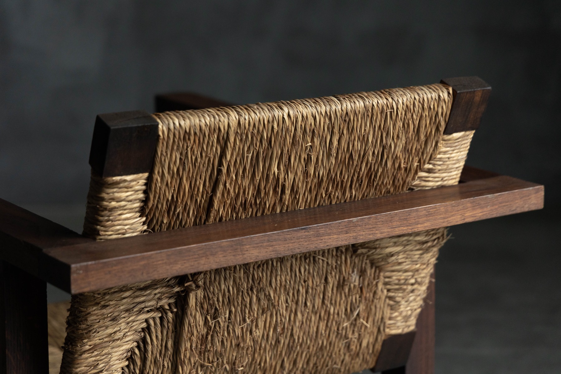 Rustic Modernist Easy Chair - 1950s
