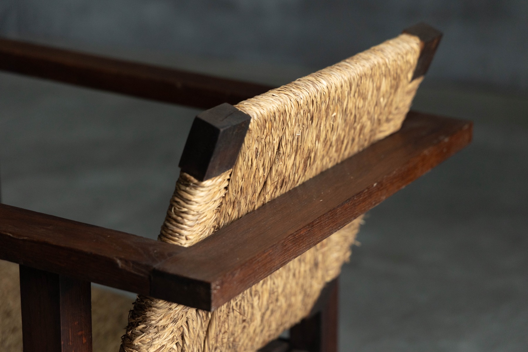 Rustic Modernist Easy Chair - 1950s