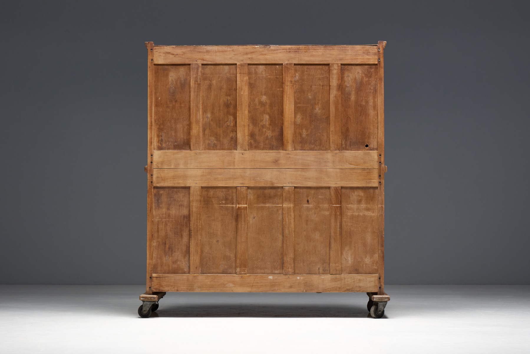 Rustic Oak Bakery Cabinet, Europe – 20th Century