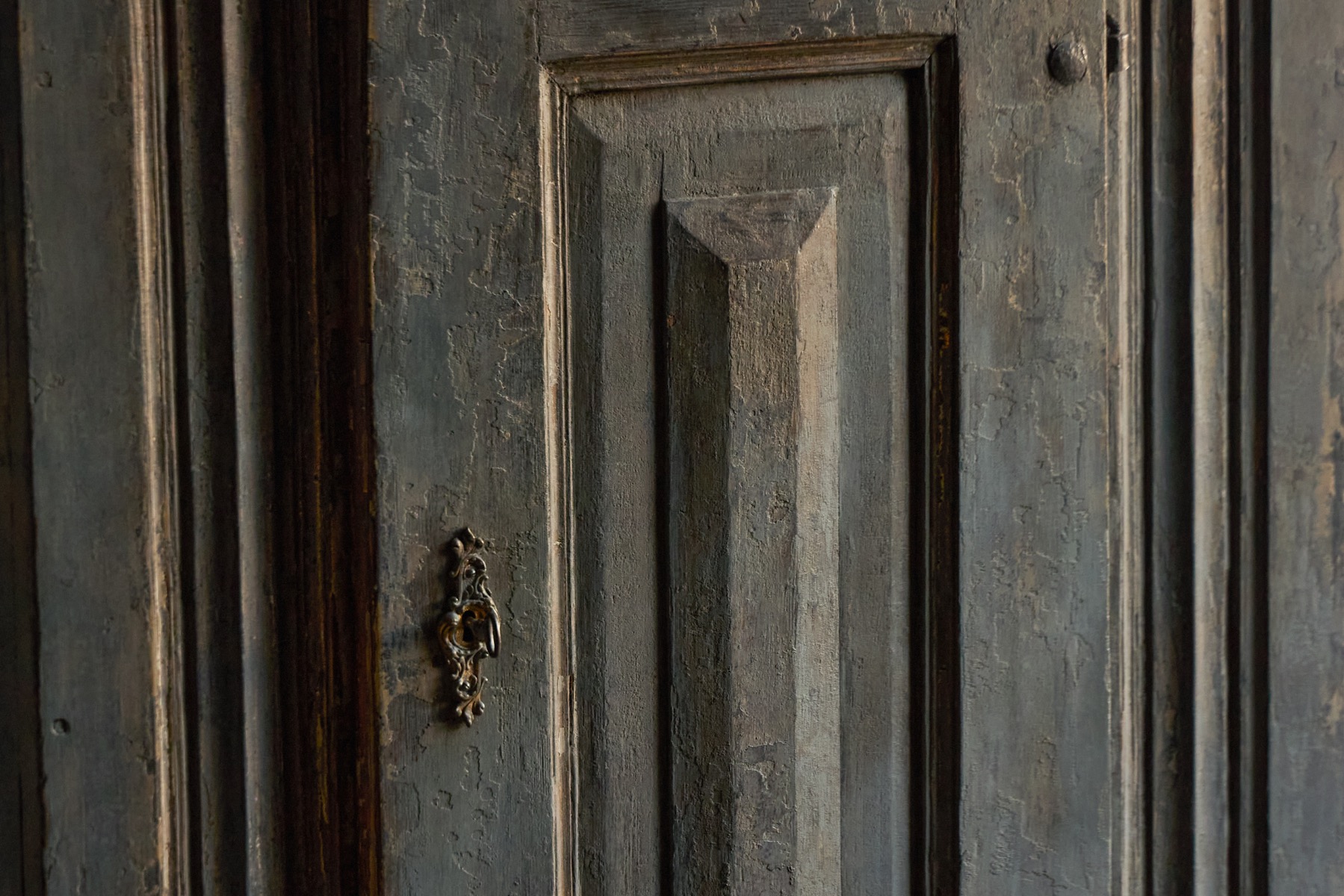 Rustic Pine Cabinet, France - 19th Century