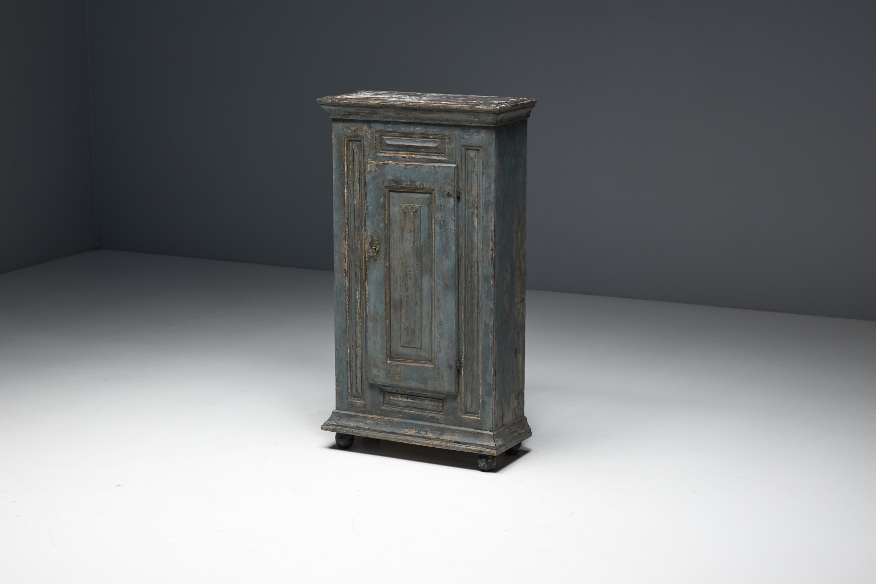 Rustic Pine Cabinet, France - 19th Century