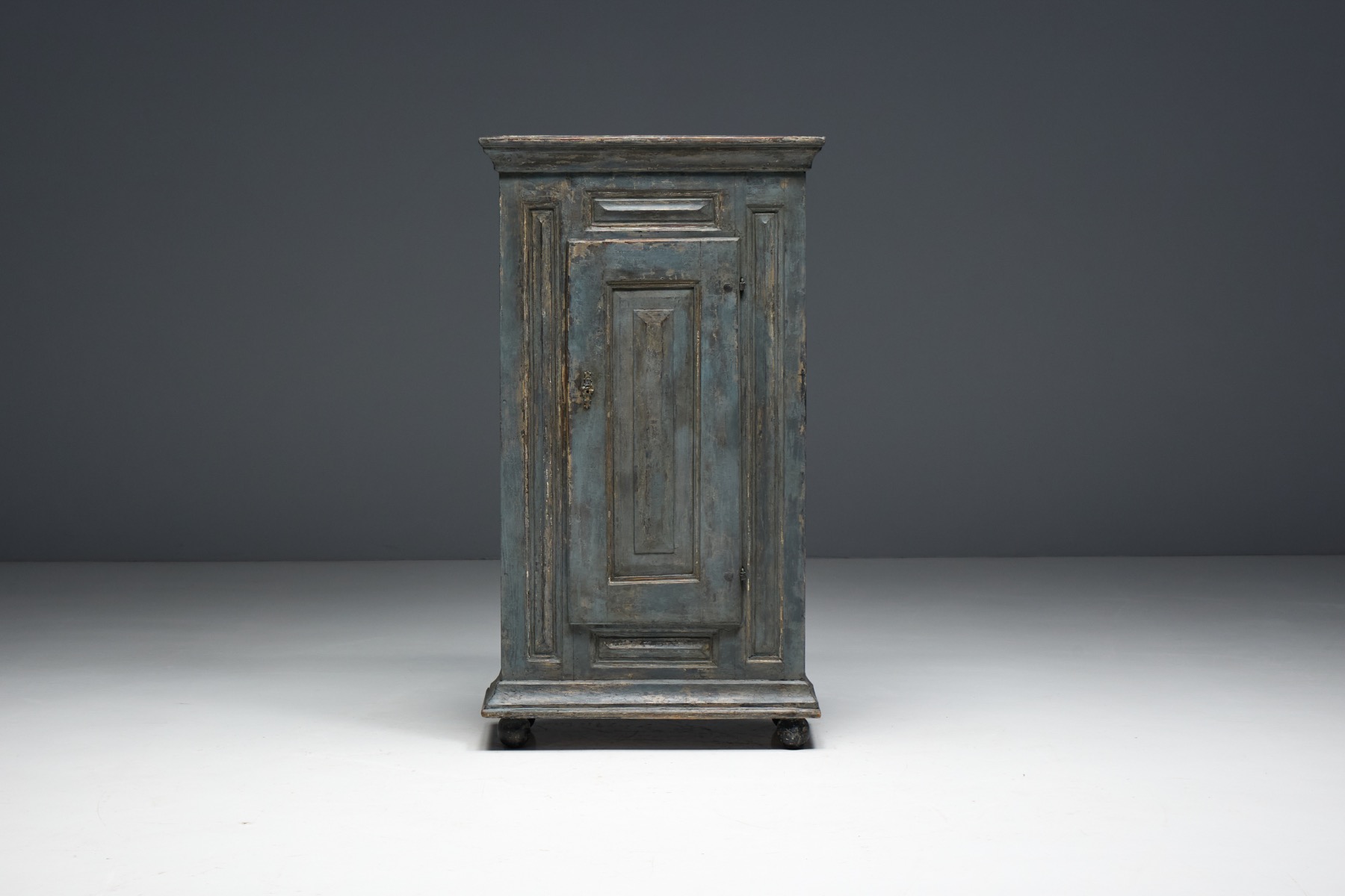 Rustic Pine Cabinet, France - 19th Century