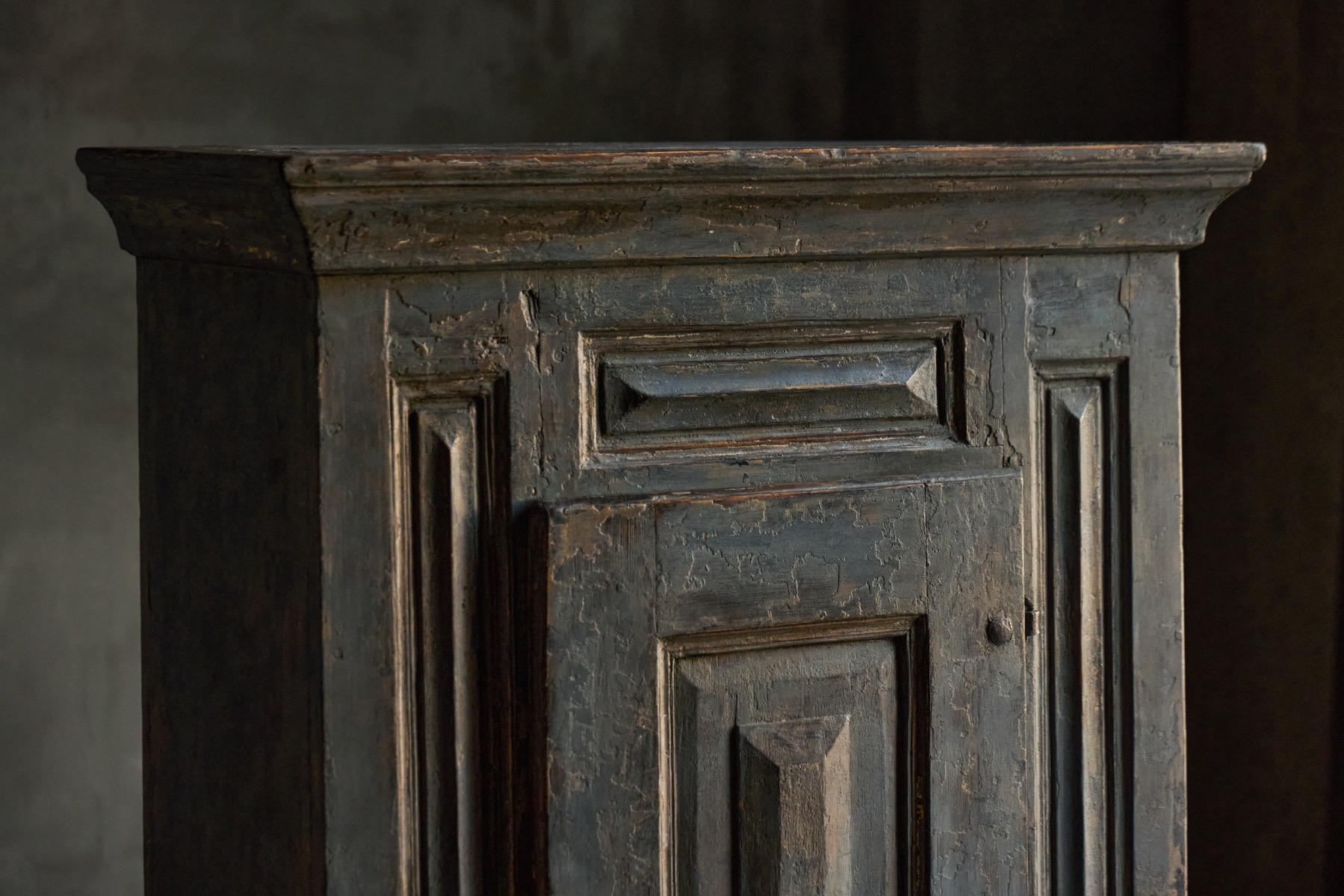 Rustic Pine Cabinet, France - 19th Century