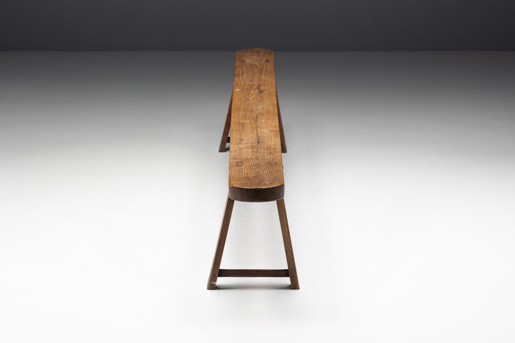 Rustic Primitive Bench - 19th Century 
