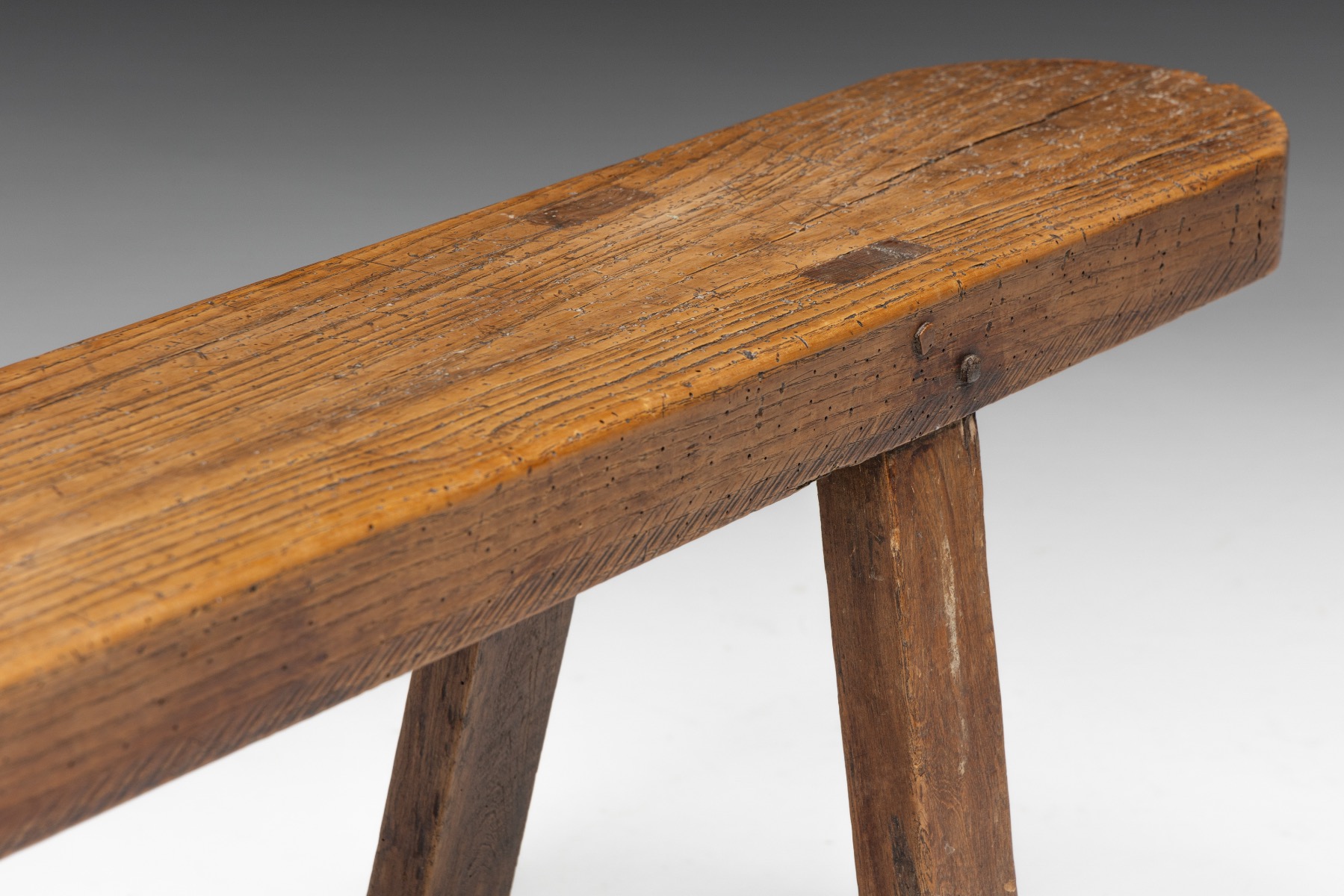 Rustic Primitive Bench - 19th Century 