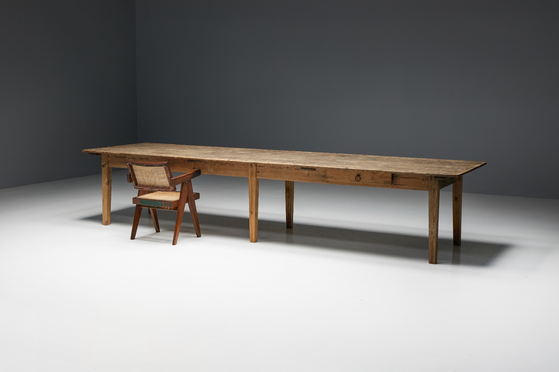 Rustic Rural Farmhouse Dining Table - 19th Century