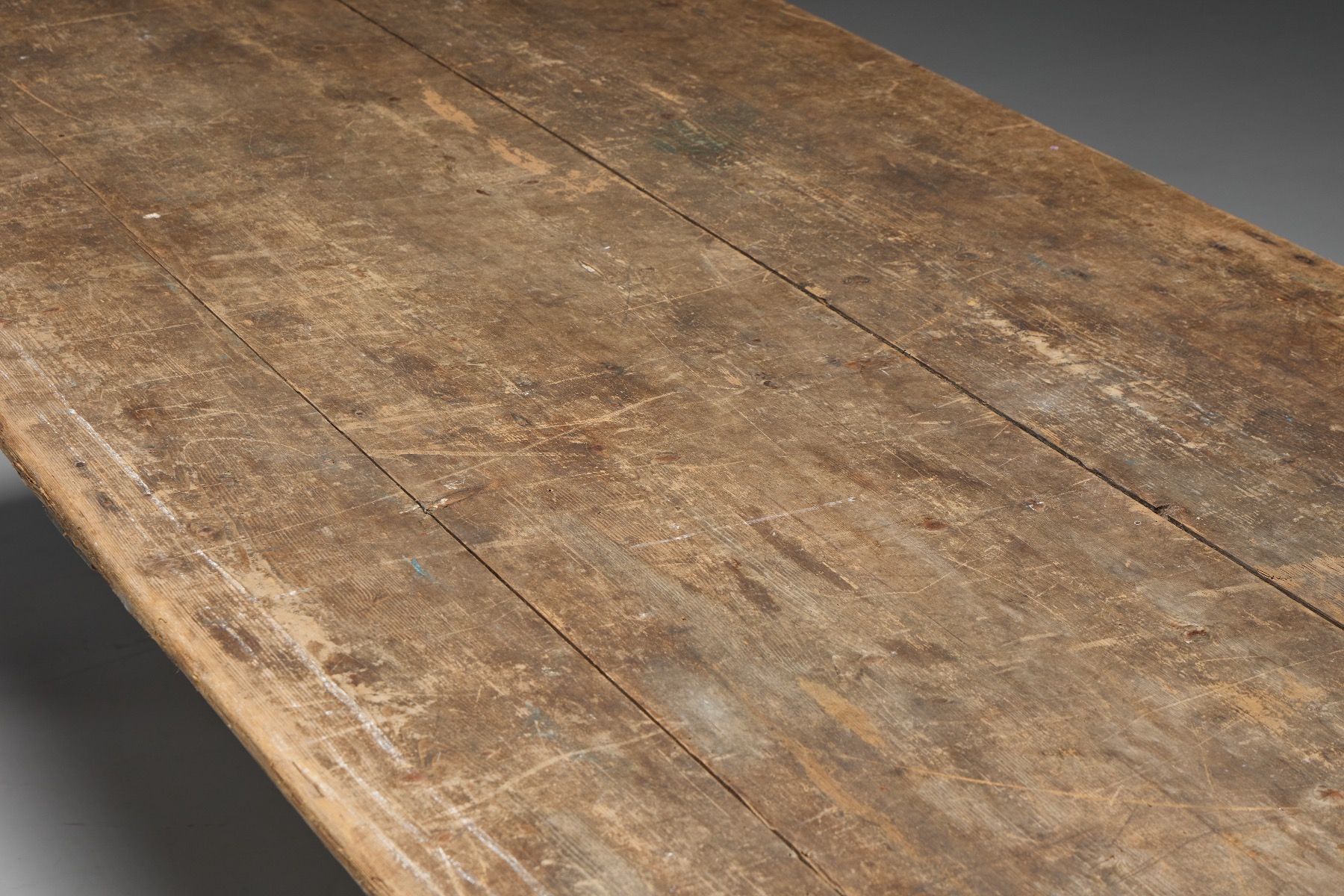 Rustic Rural Farmhouse Dining Table - 19th Century