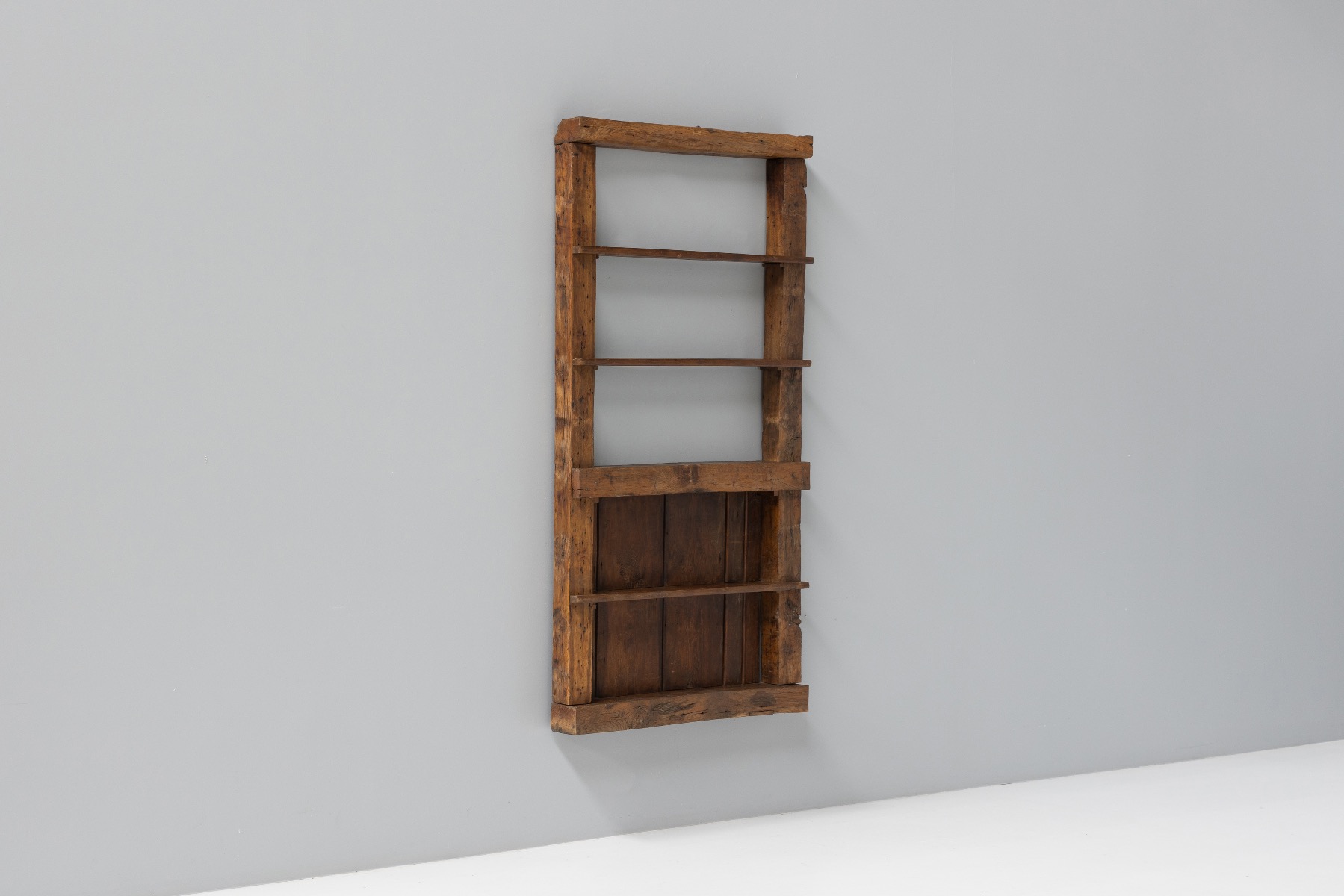 Rustic Rural Open Wall Unit - 19th Century