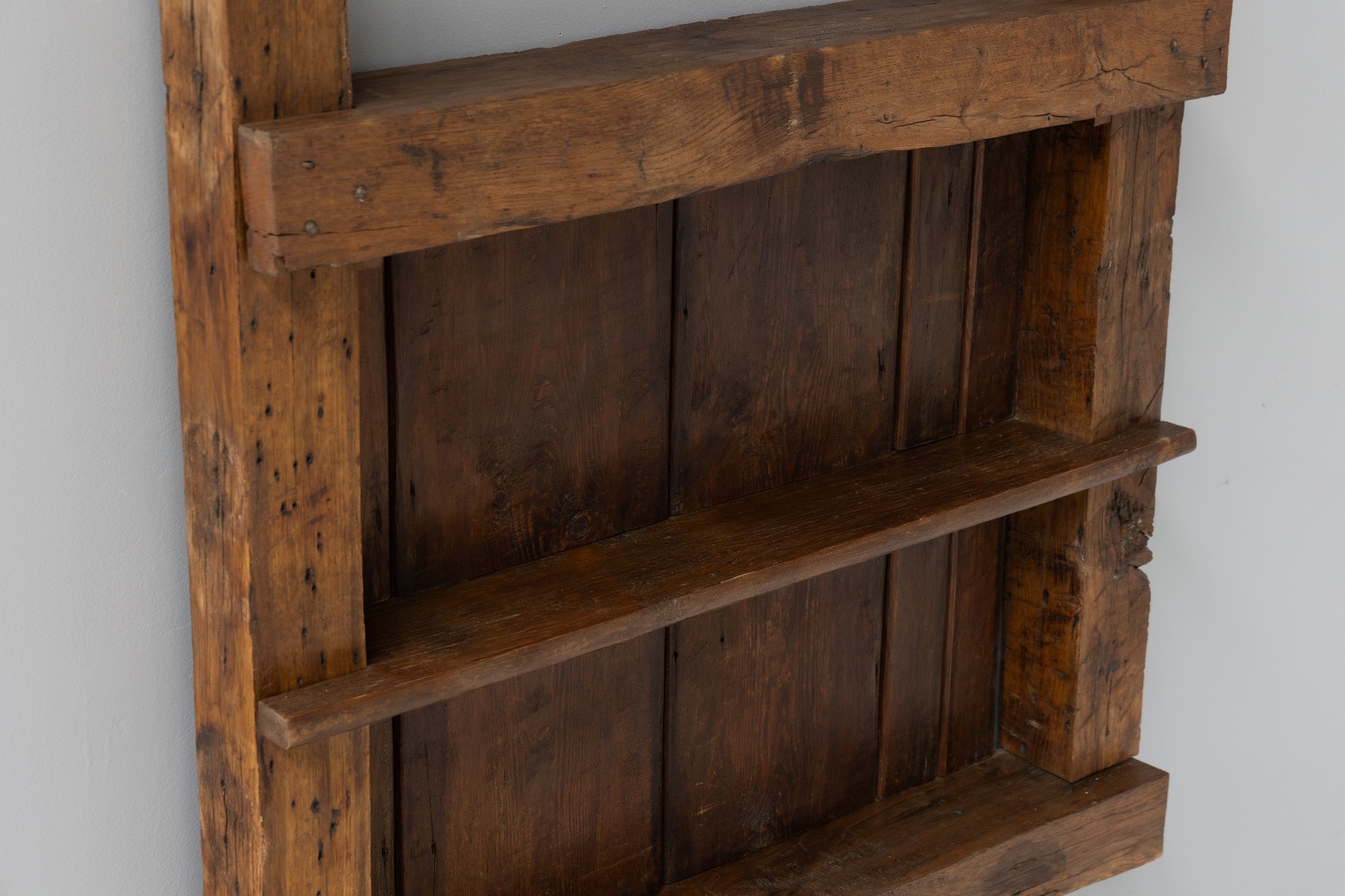 Rustic Rural Open Wall Unit - 19th Century