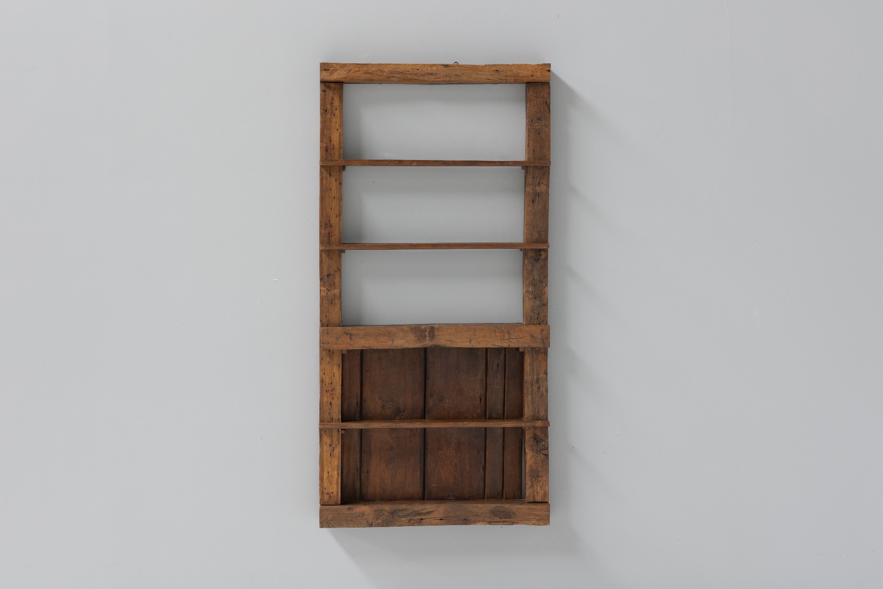 Rustic Rural Open Wall Unit - 19th Century