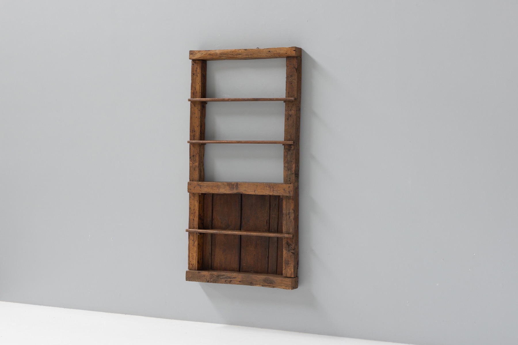 Rustic Rural Open Wall Unit - 19th Century