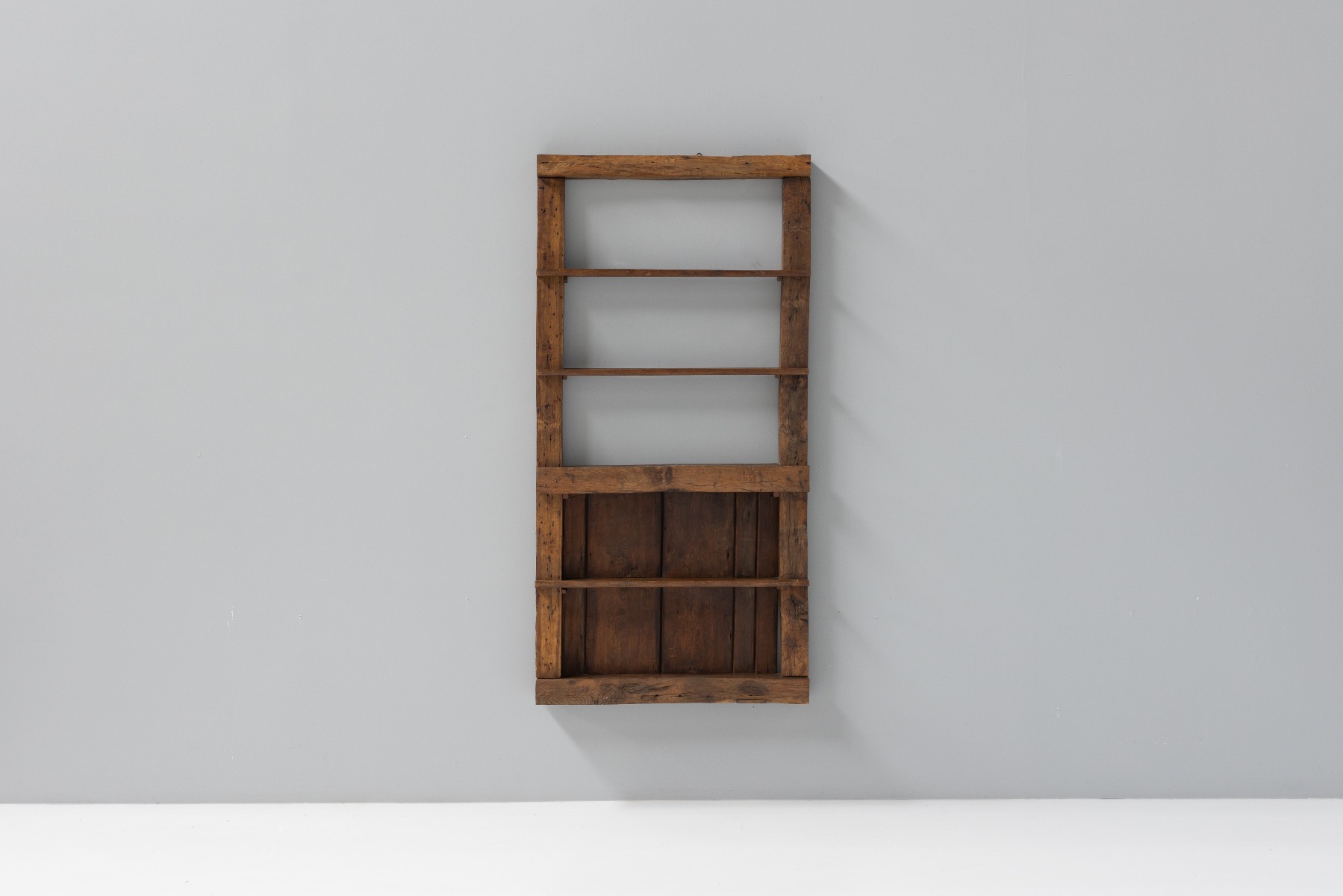Rustic Rural Open Wall Unit - 19th Century