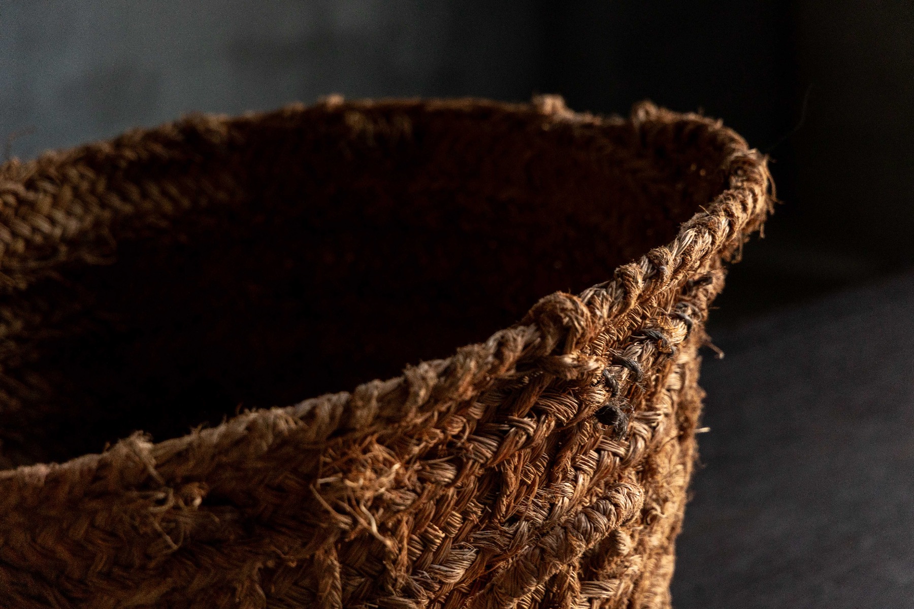 Rustic Set of Handwoven Baskets - 19th Century 