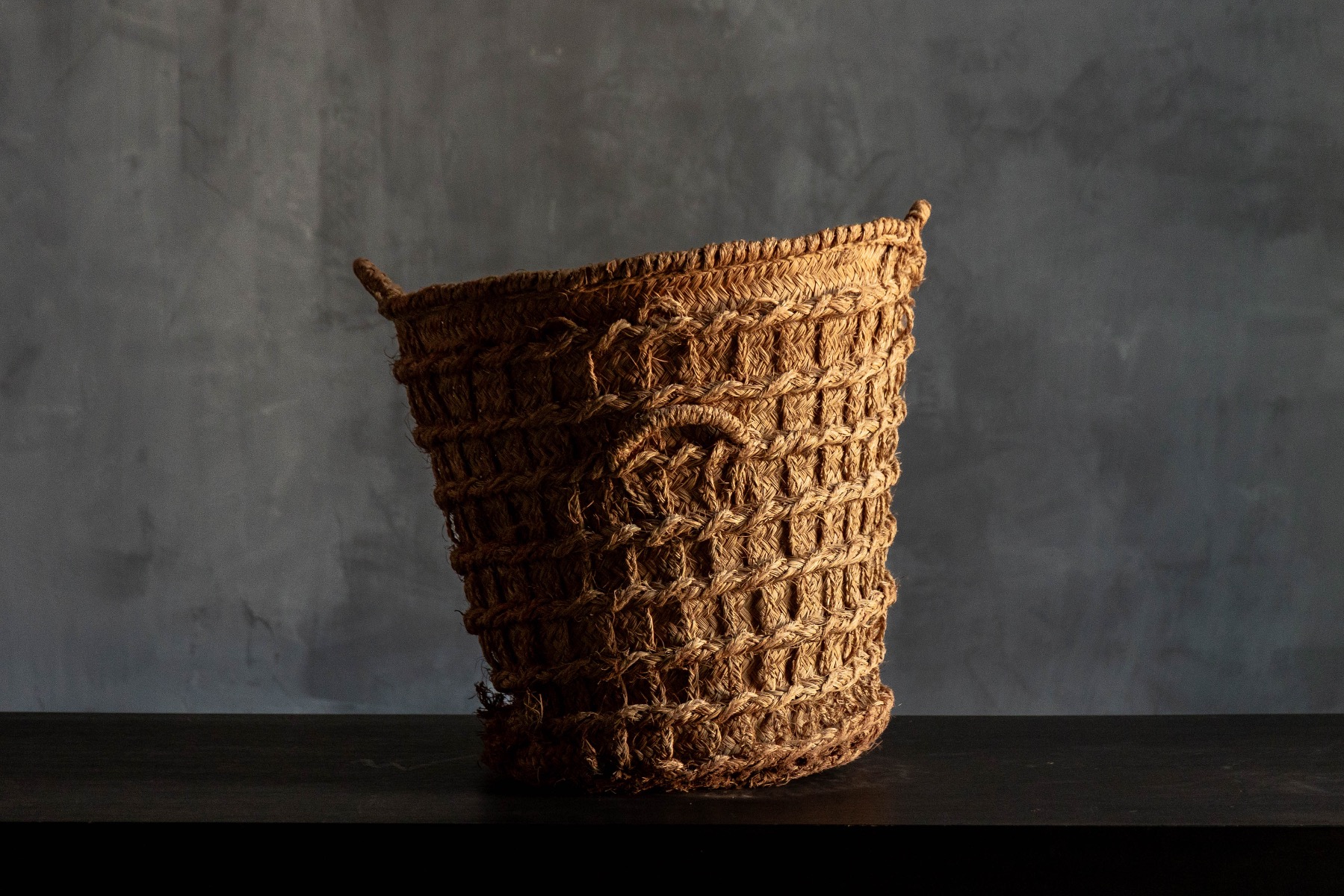 Rustic Set of Handwoven Baskets - 19th Century 
