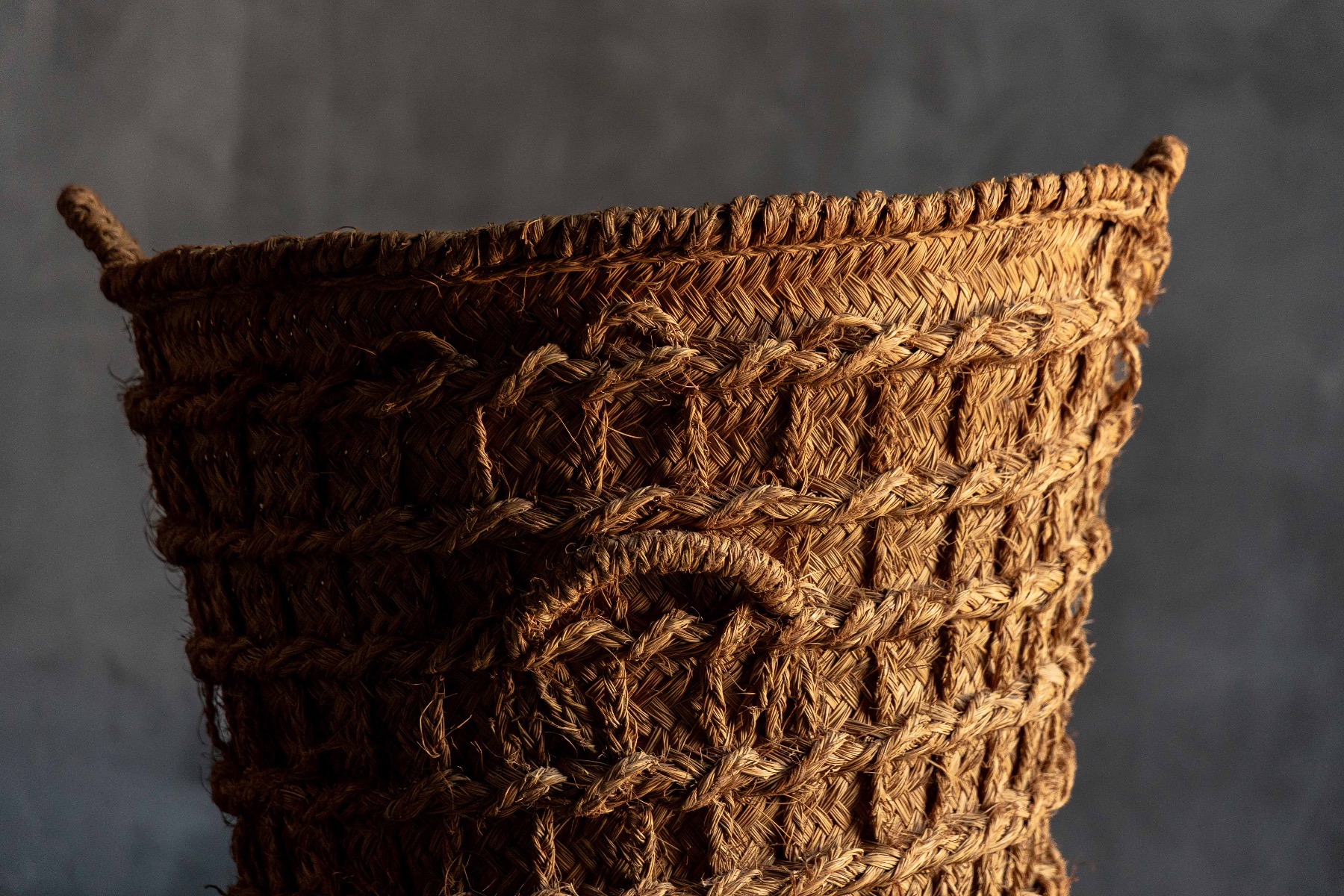 Rustic Set of Handwoven Baskets - 19th Century 