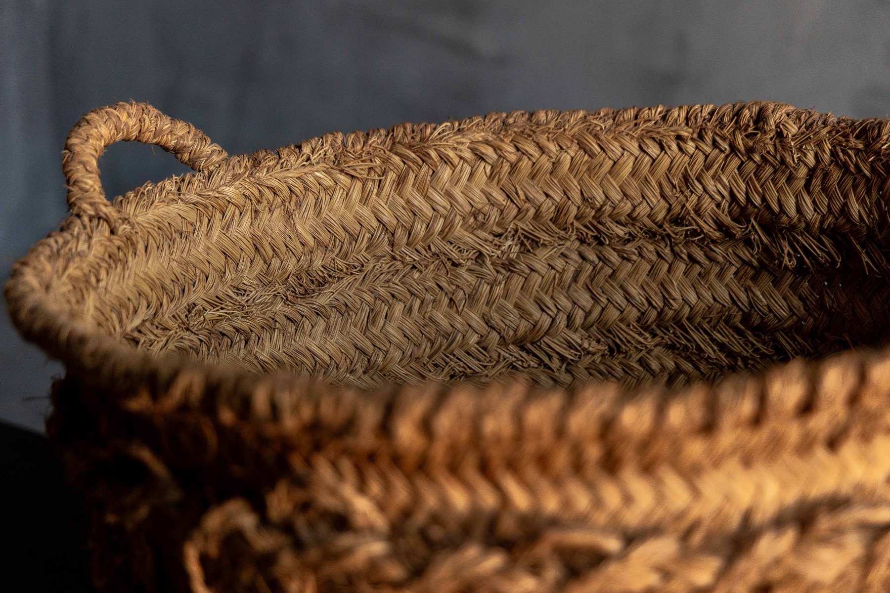 Rustic Set of Handwoven Baskets - 19th Century 