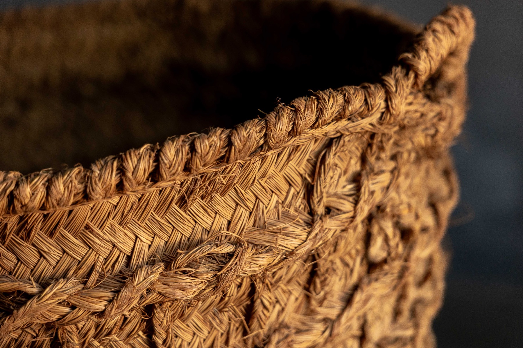 Rustic Set of Handwoven Baskets - 19th Century 
