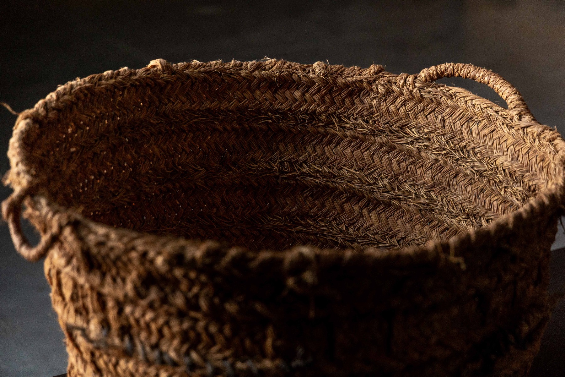 Rustic Set of Handwoven Baskets - 19th Century 