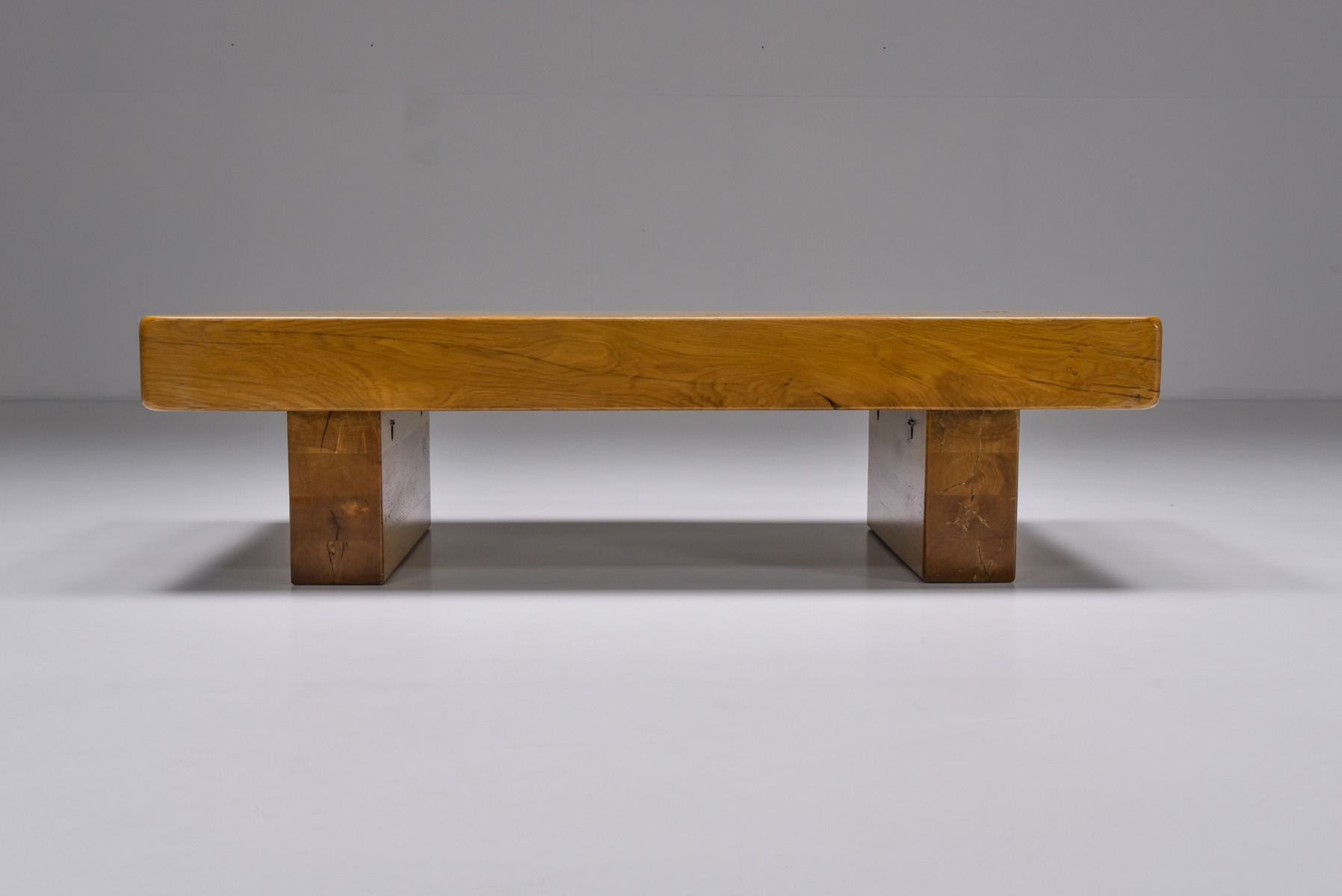 Craftsman Wooden Coffee Table - 1960's
