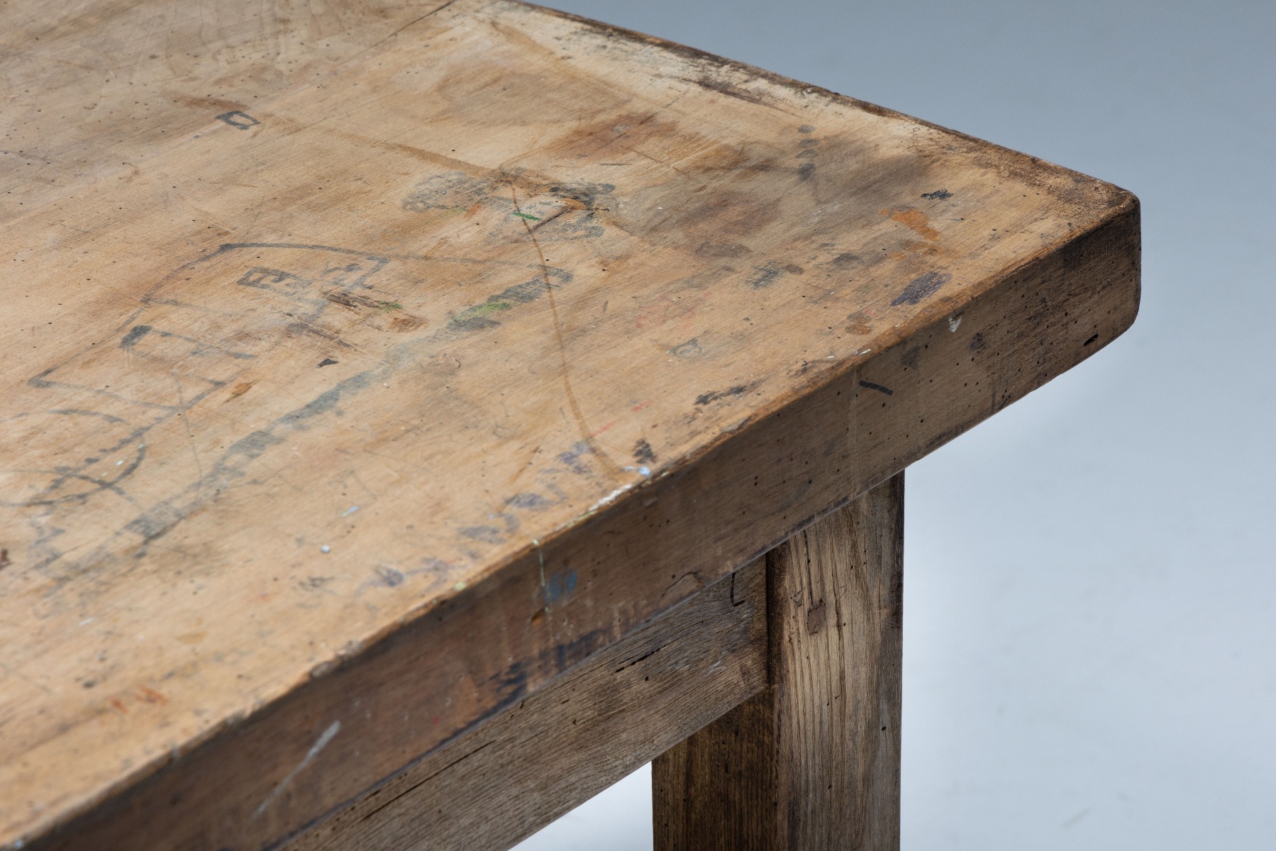 Denner Table Rustic Dining Table - 19th Century