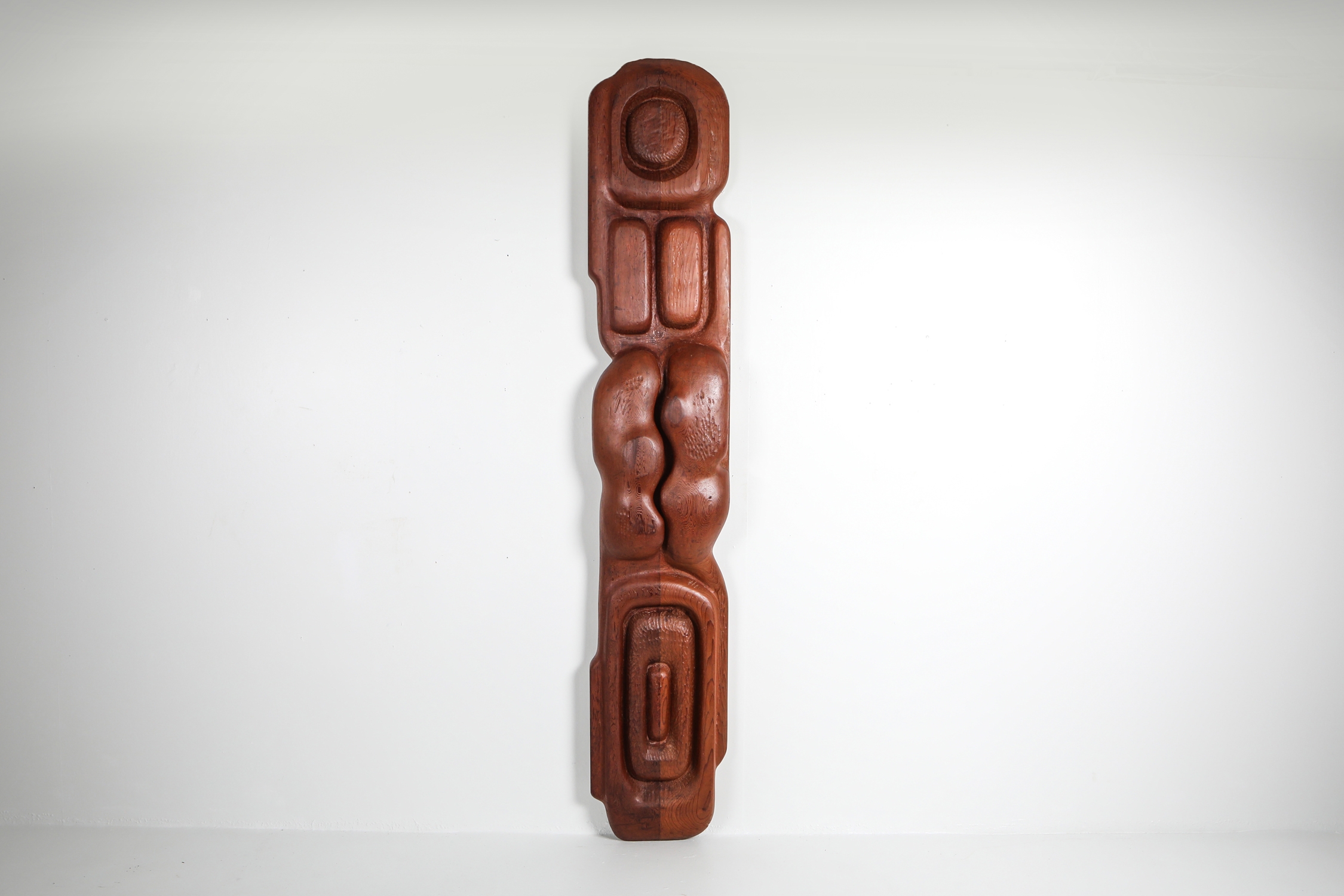 Mid-Century Modern Two-Tone TOTEM Sculpture, Netherlands - 1960's