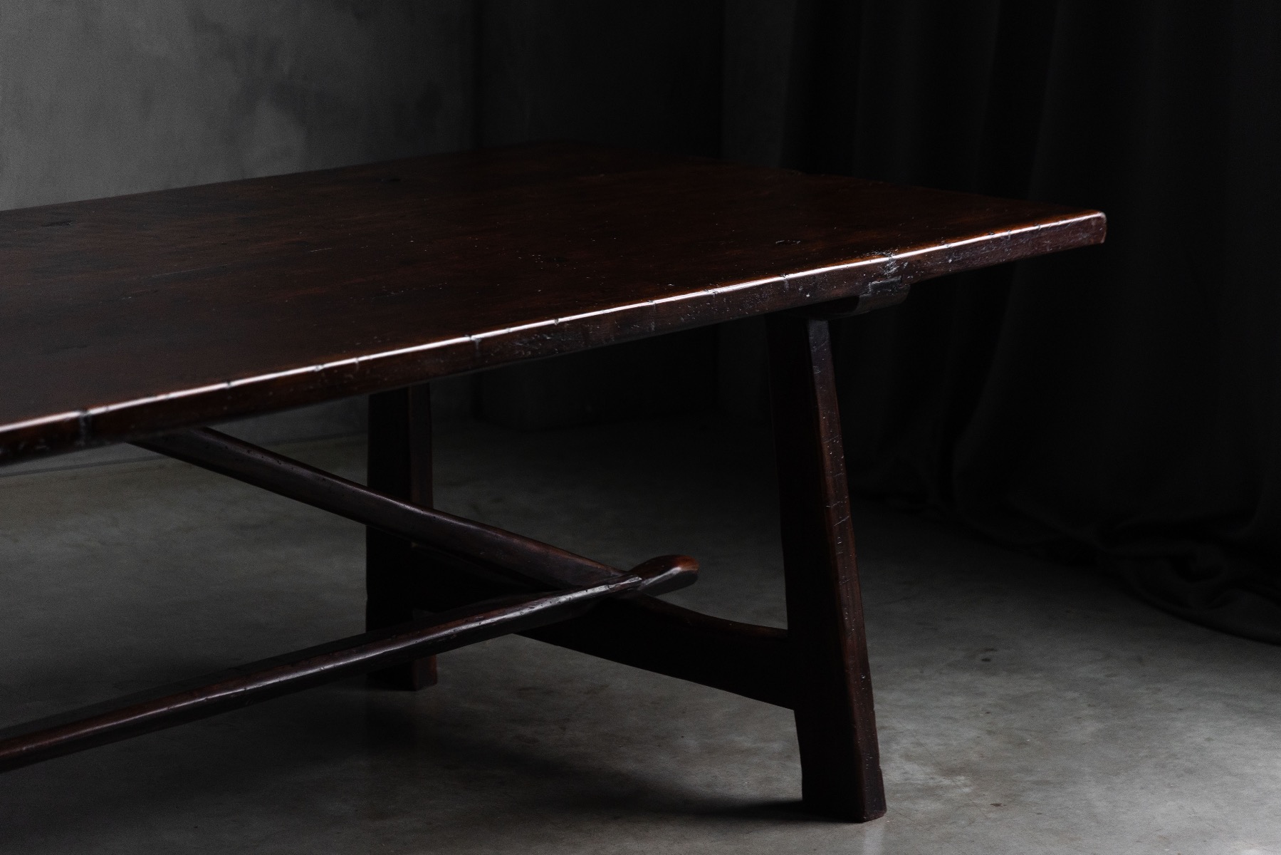 Rustic Vernacular Dining Table, France – Early 20th Century