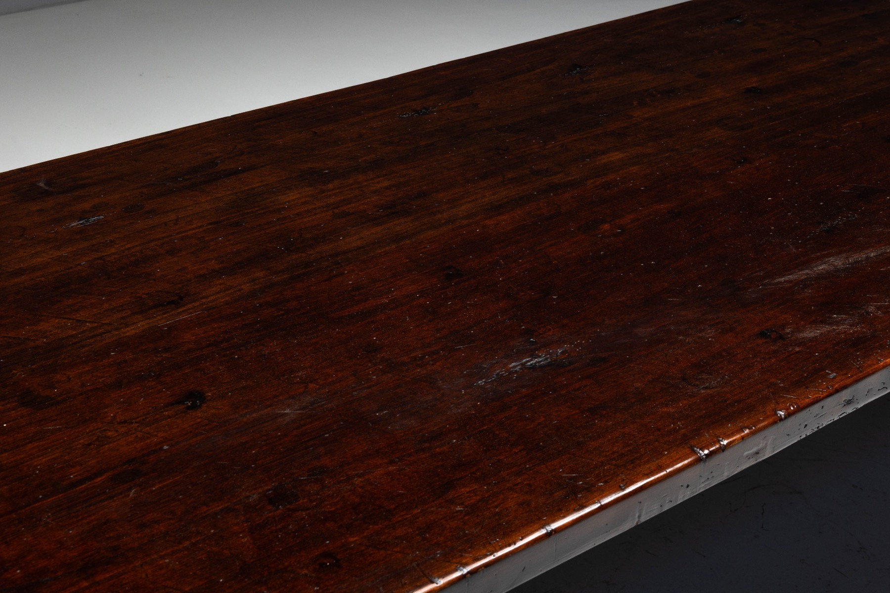 Rustic Vernacular Dining Table, France – Early 20th Century