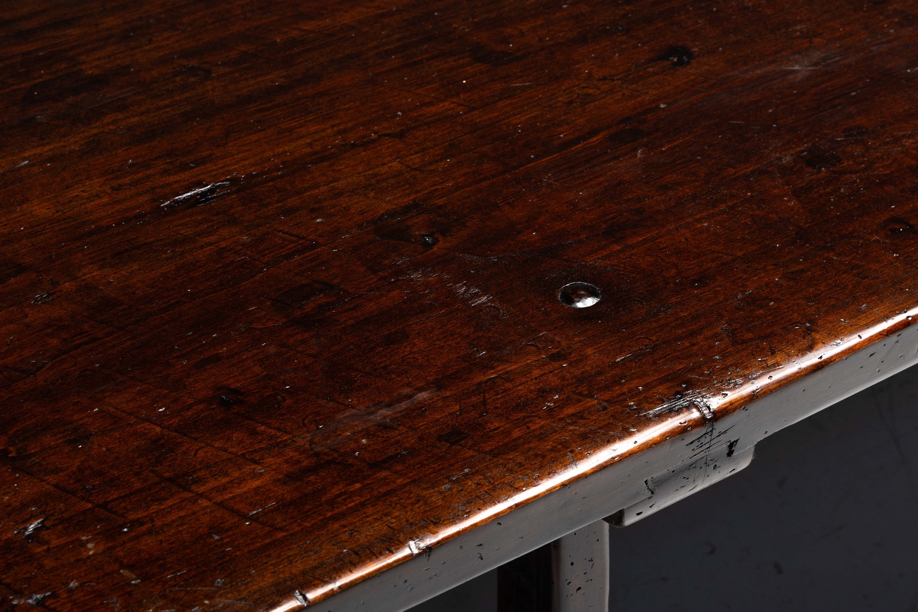 Rustic Vernacular Dining Table, France – Early 20th Century