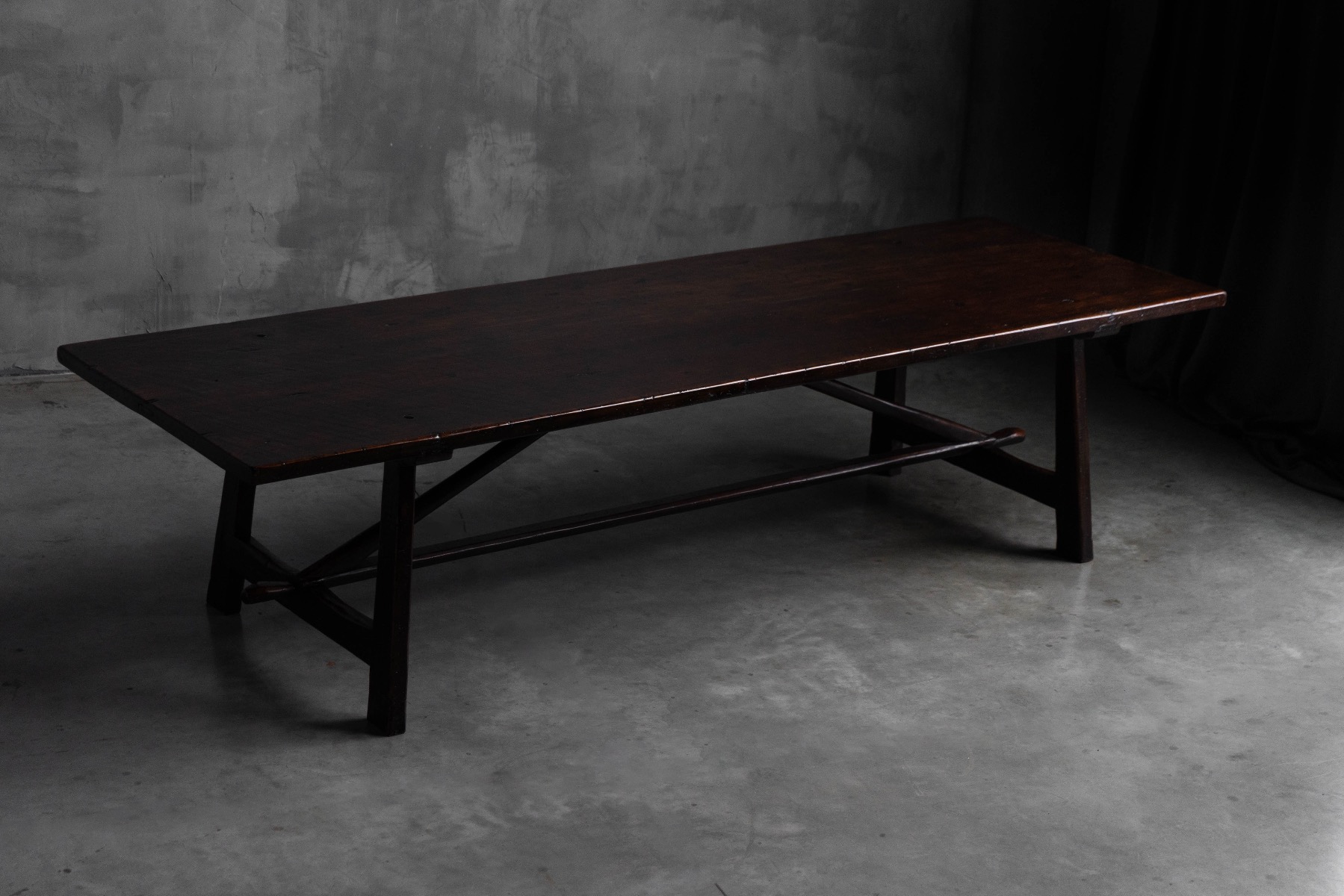 Rustic Vernacular Dining Table, France – Early 20th Century