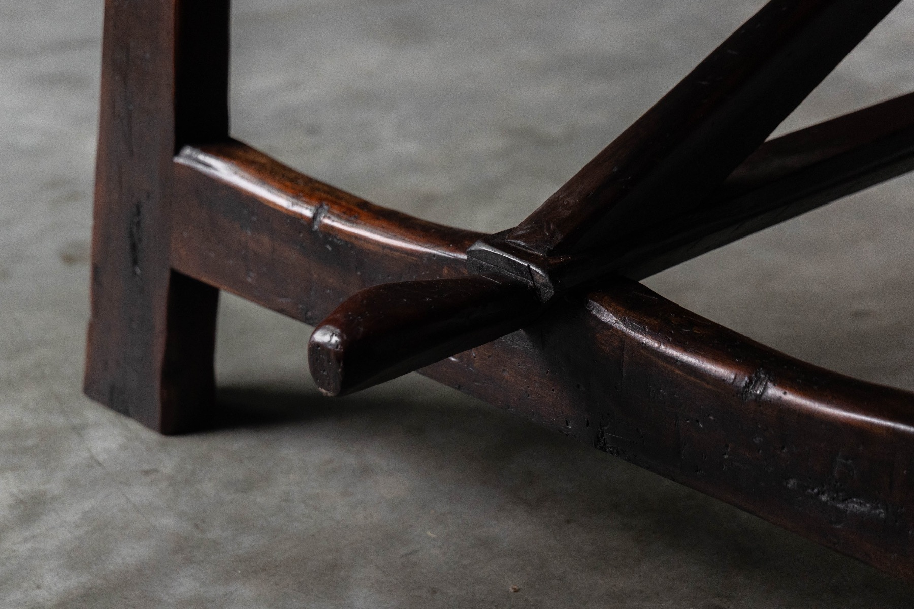 Rustic Vernacular Dining Table, France – Early 20th Century
