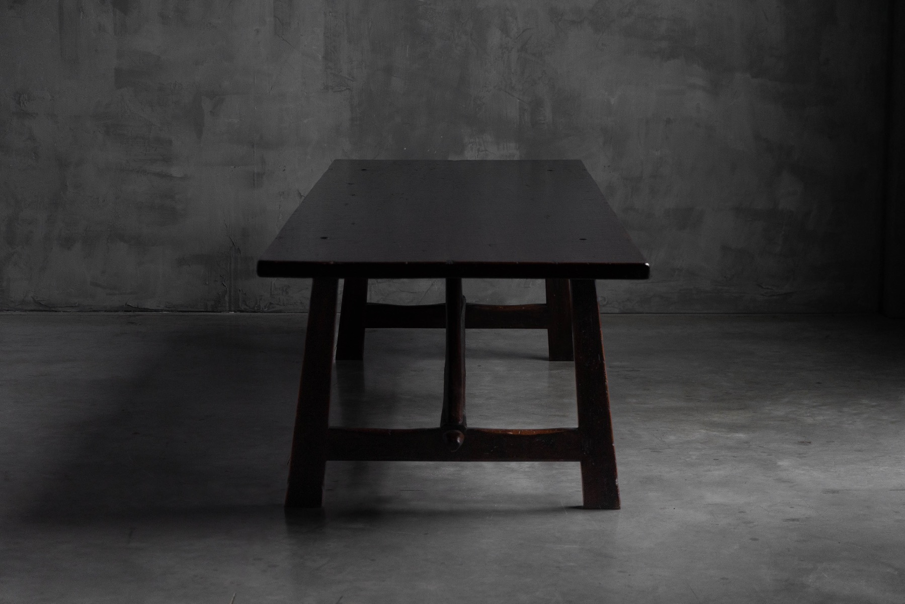 Rustic Vernacular Dining Table, France – Early 20th Century
