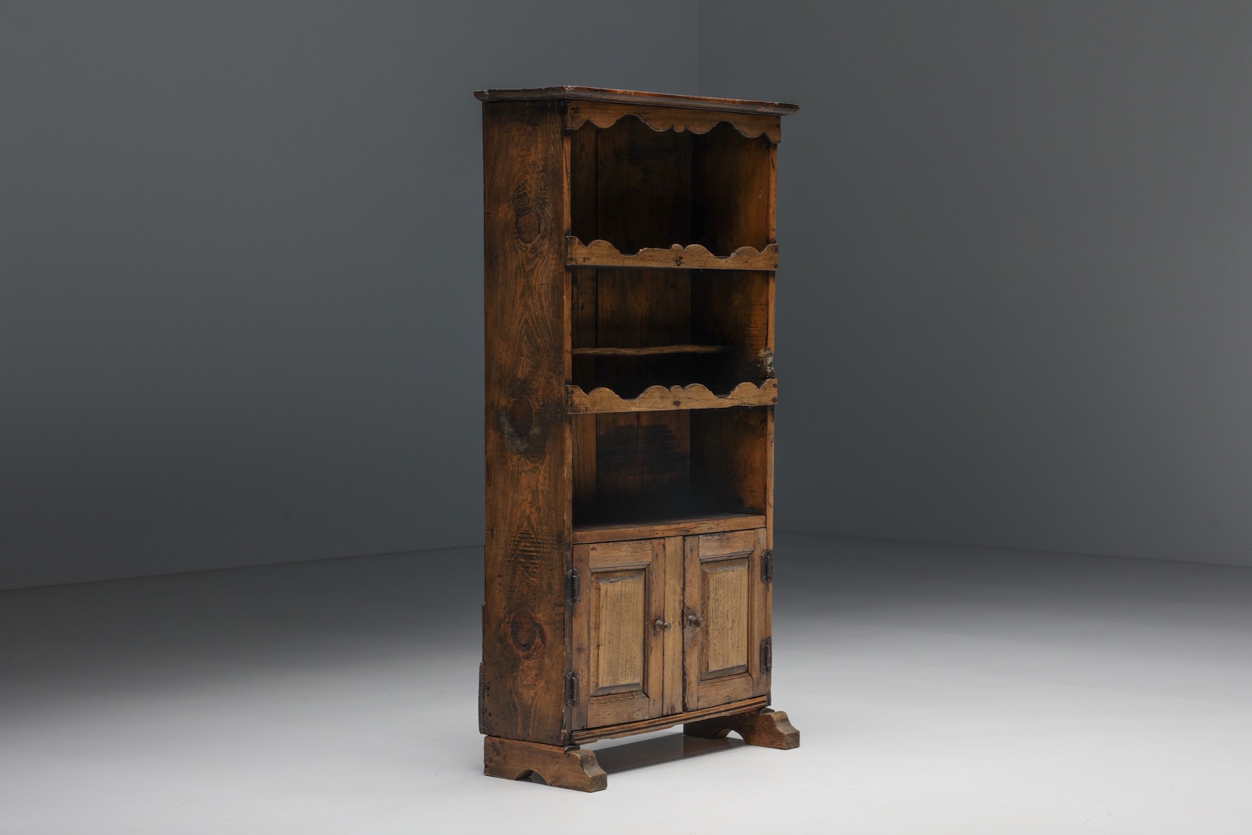 Rural Cupboard Art Populaire - 19th Century