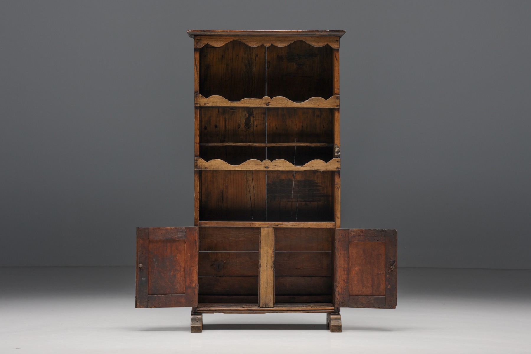 Rural Cupboard Art Populaire - 19th Century