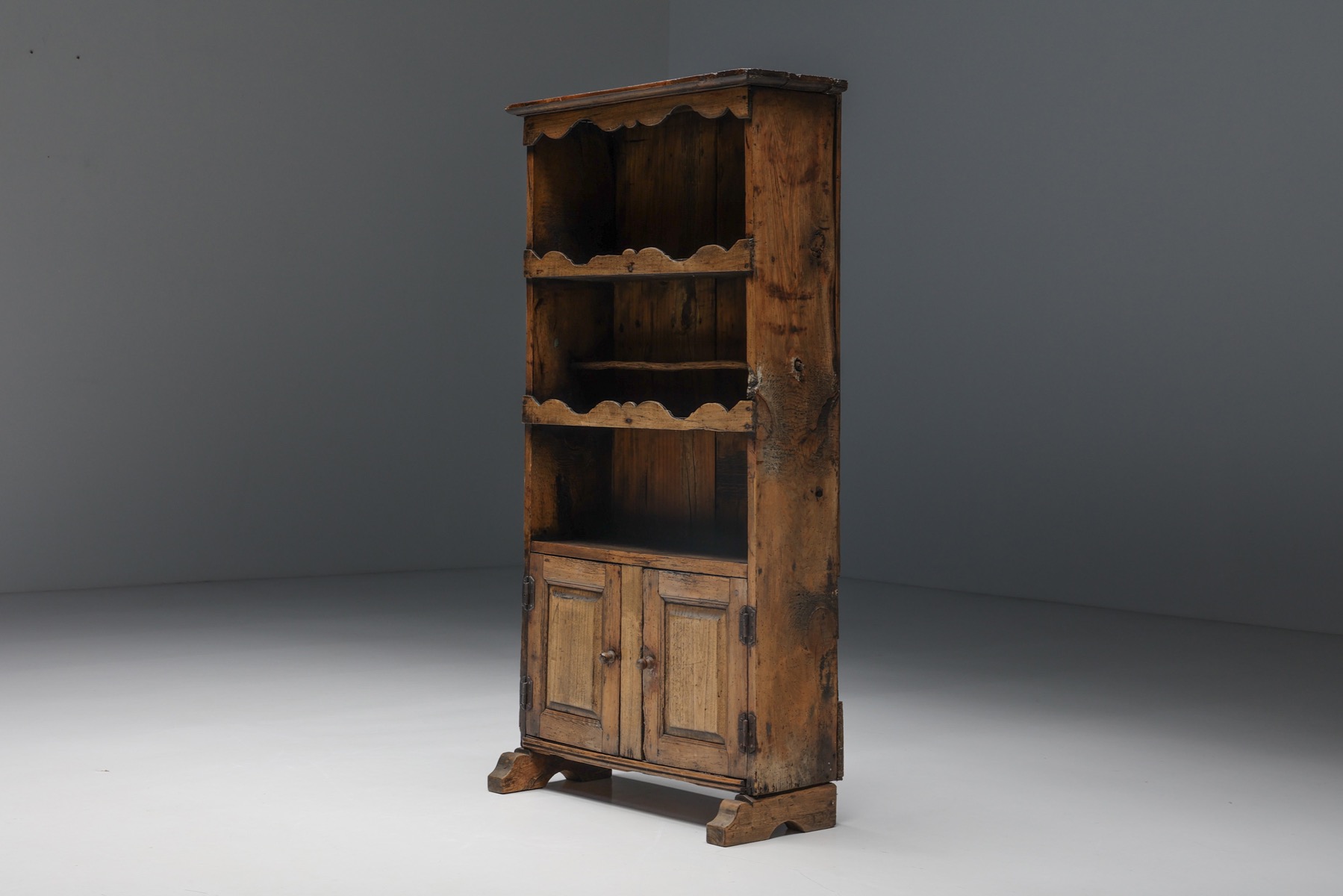 Rural Cupboard Art Populaire - 19th Century