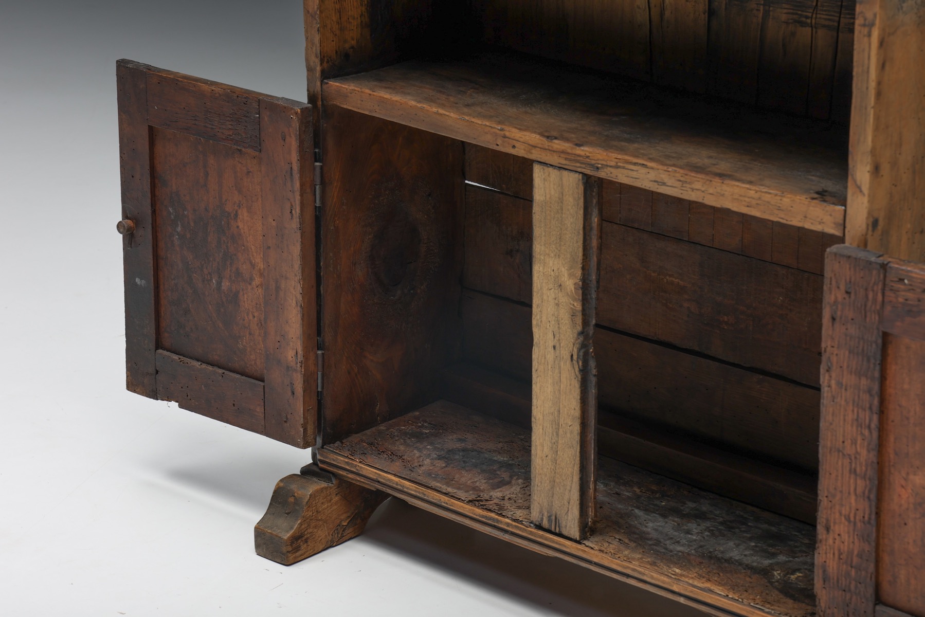 Rural Cupboard Art Populaire - 19th Century