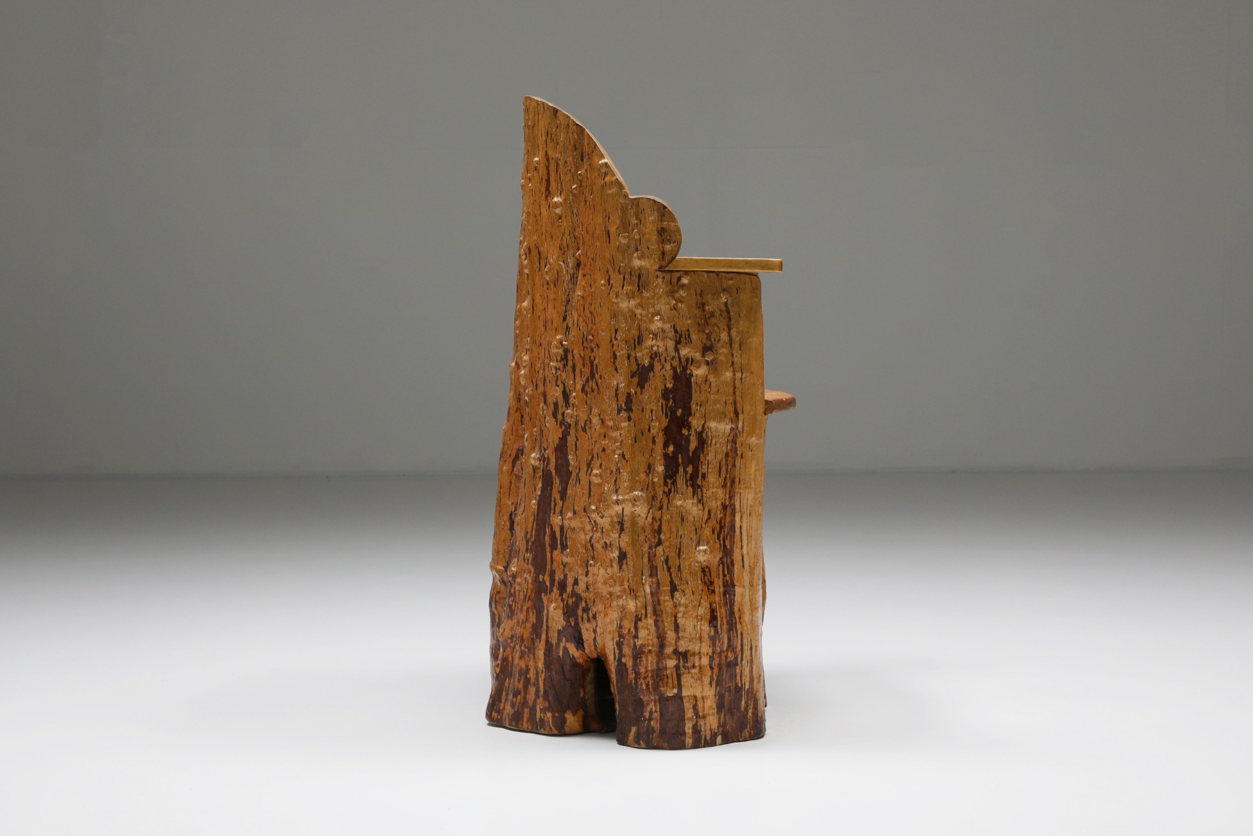 Wabi-Sabi organic wooden chair - 1830's