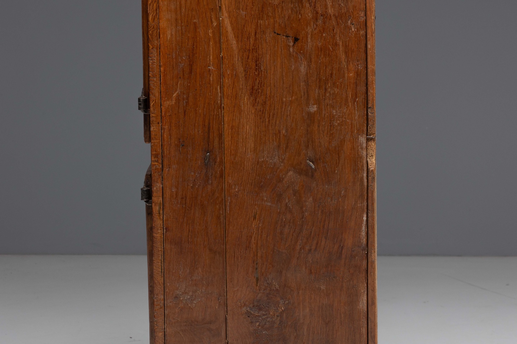Rustic Walnut Cupboard - 19th Century