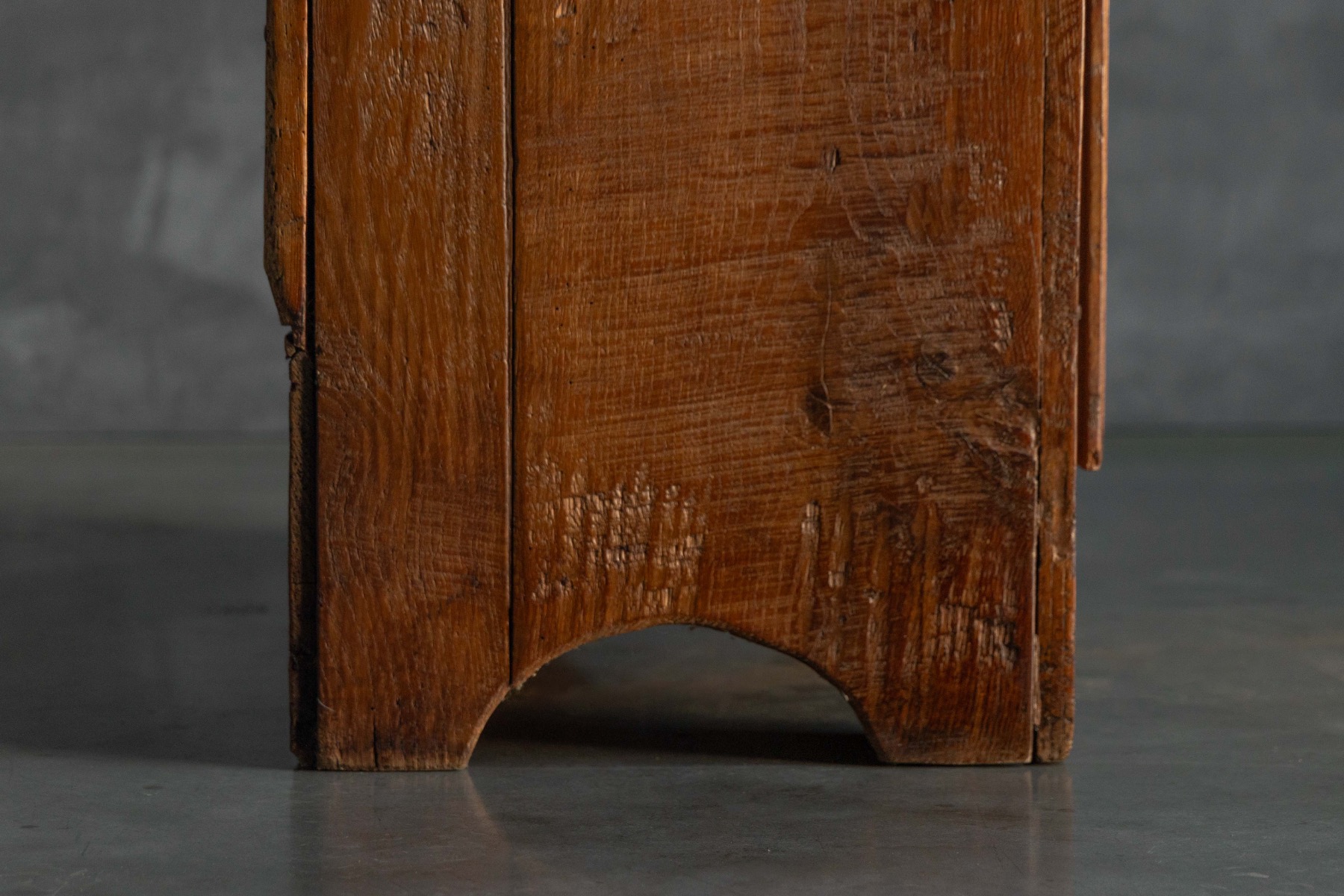 Rustic Walnut Cupboard - 19th Century