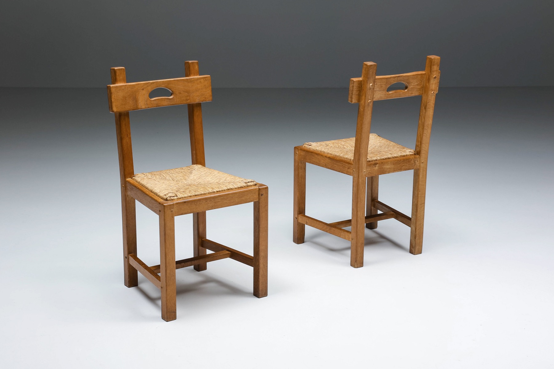 Rustic  Dining Chairs - Early 20th Century