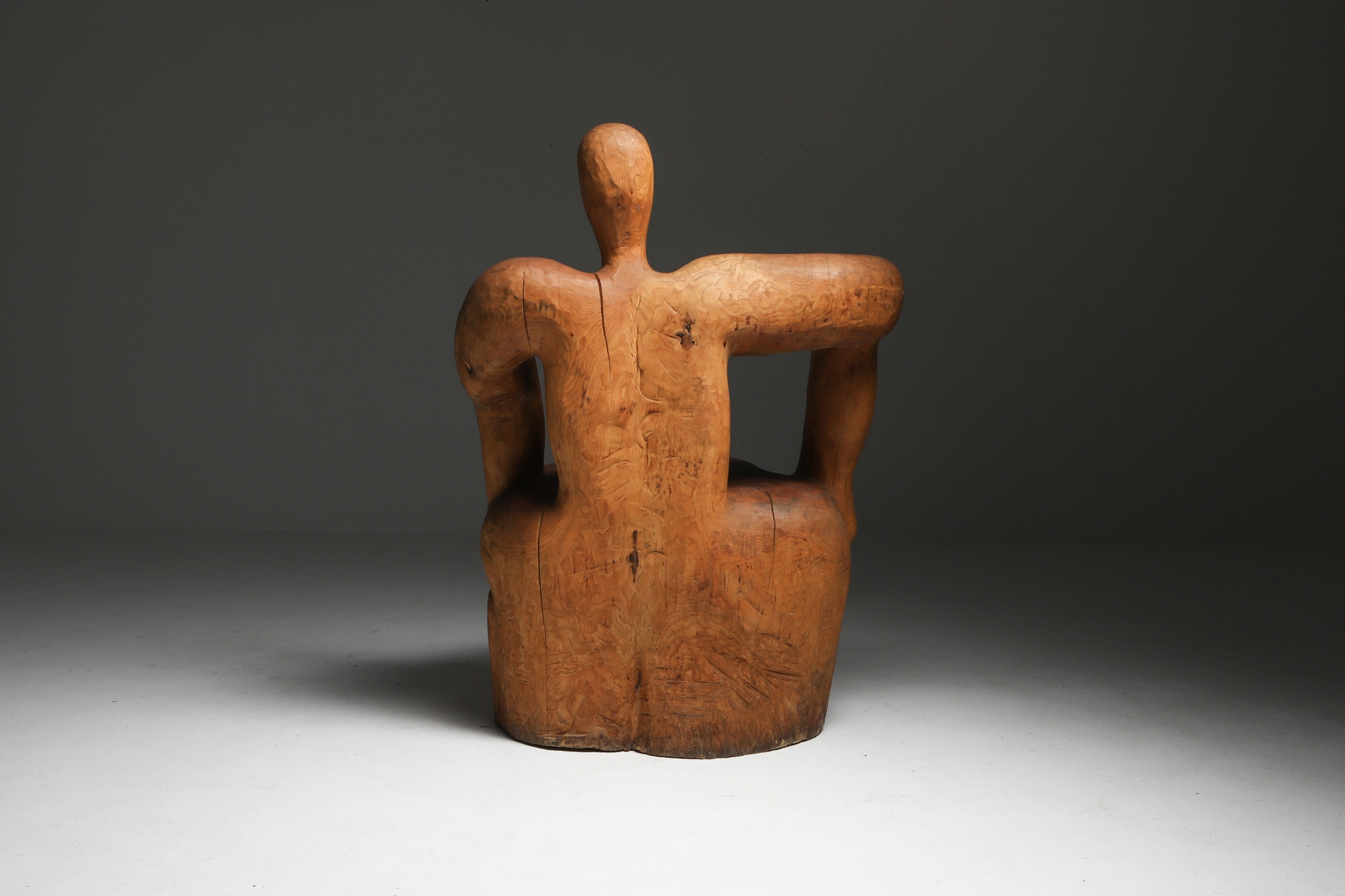 Sculptural Throne Chair - 1950's