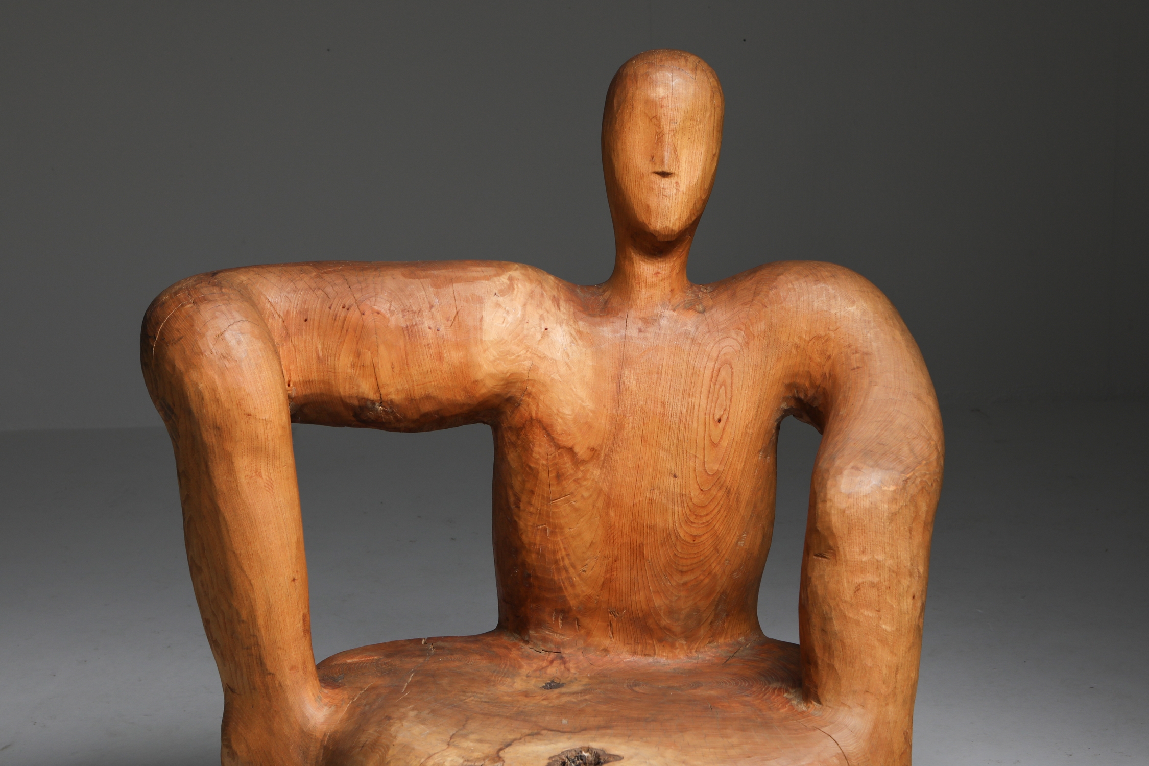 Sculptural Throne Chair - 1950's