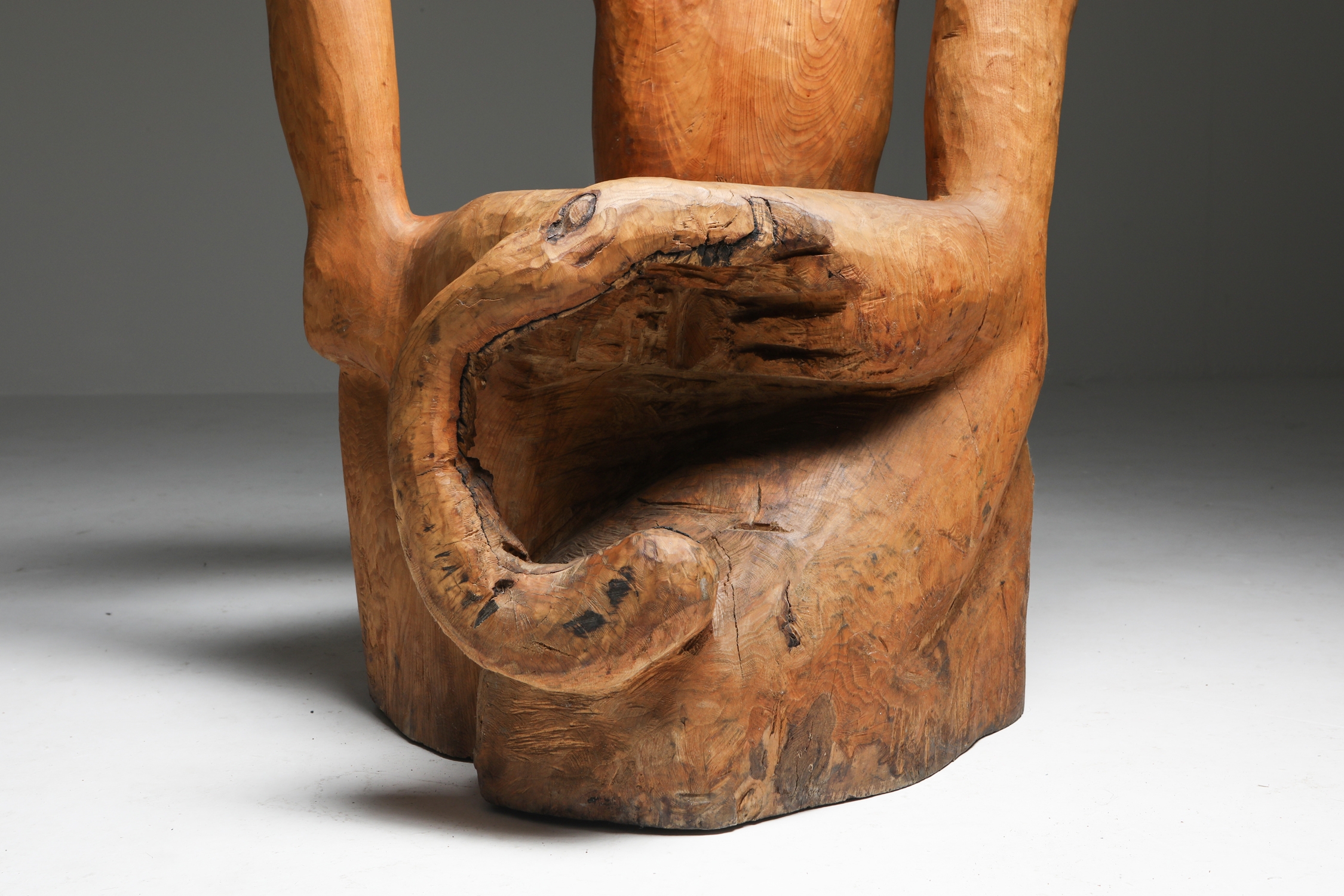 Sculptural Throne Chair - 1950's