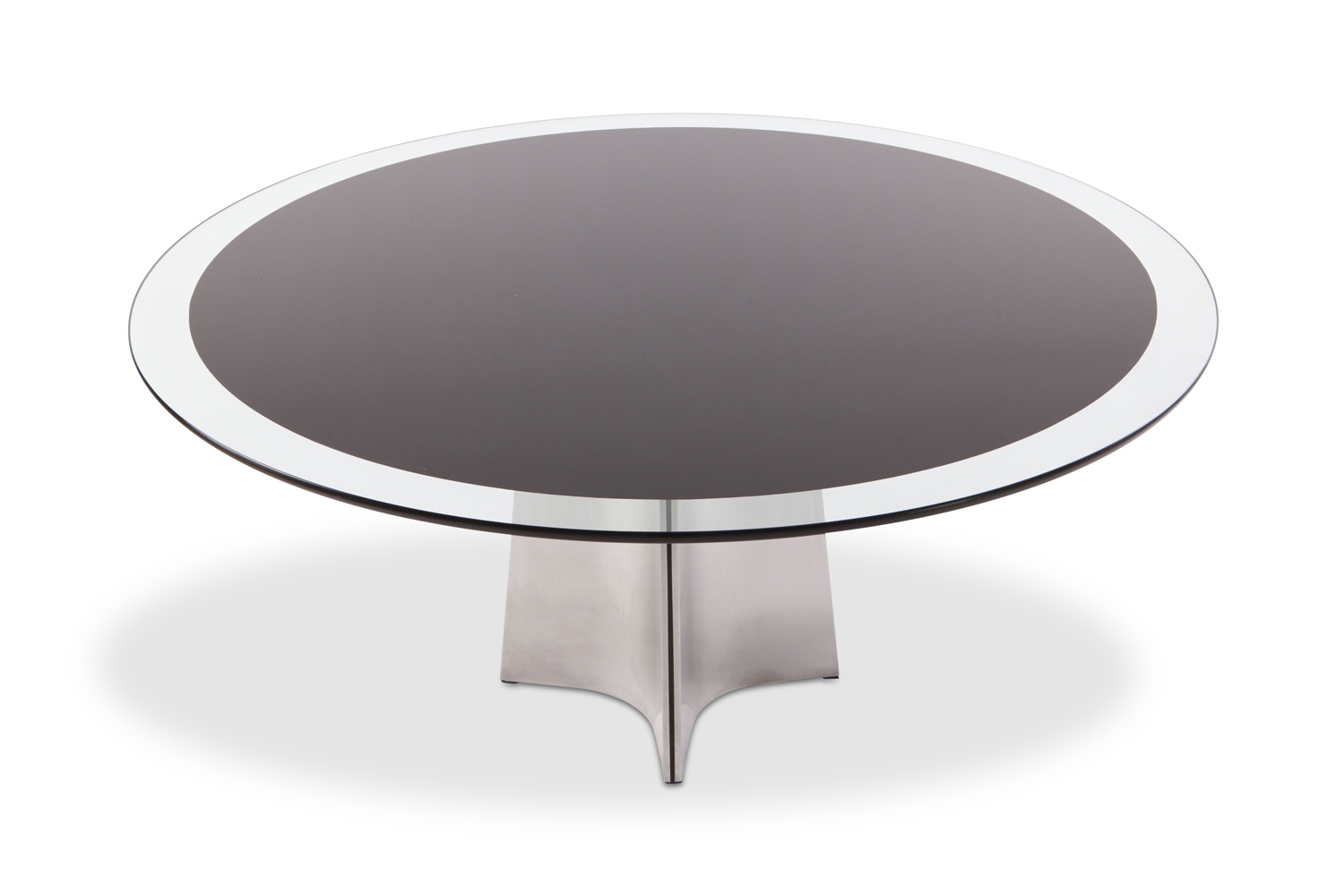 Round Dining Table For Maison Jansen, Luigi Saccardo - 1970s