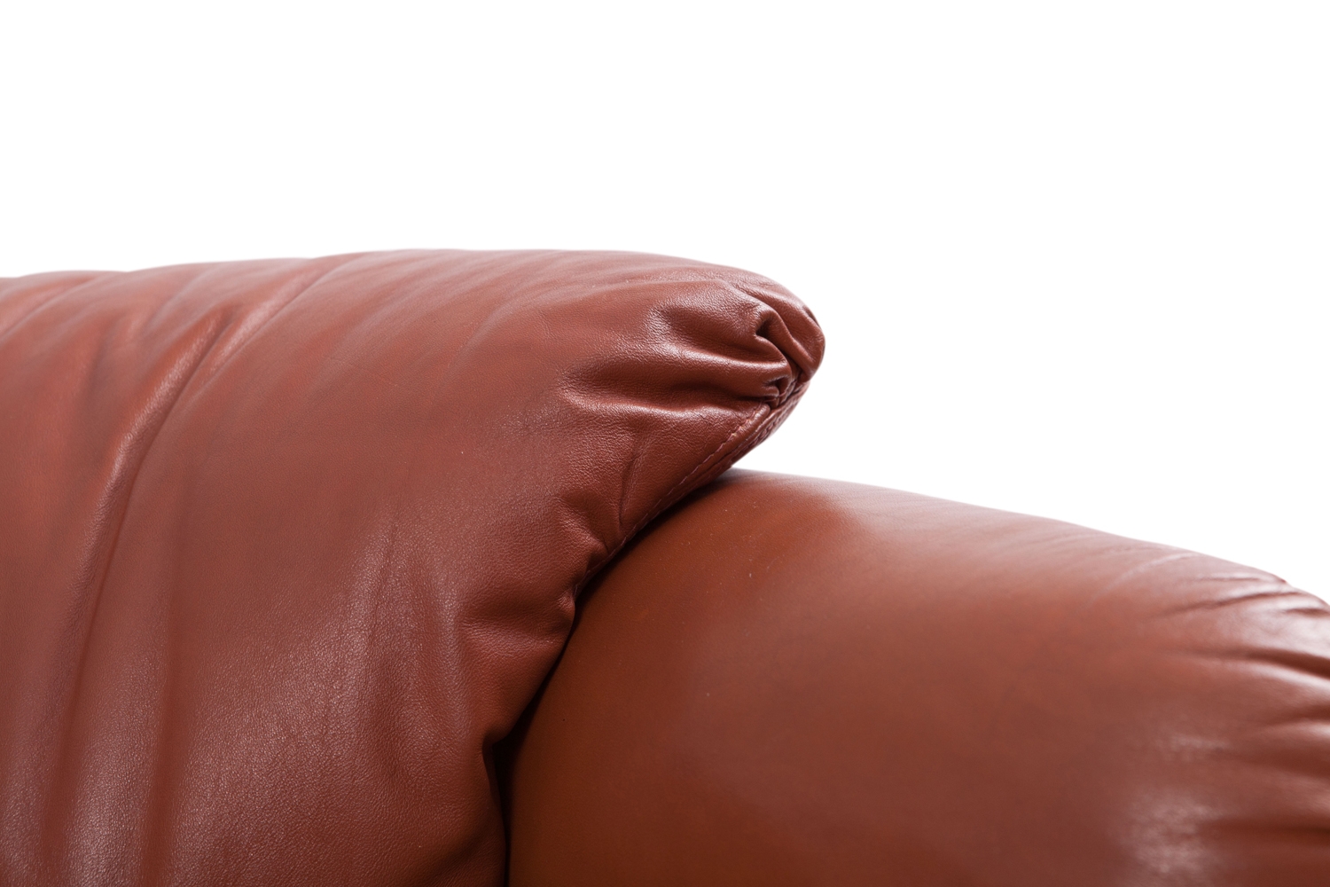 Leather Club Chairs For Saporiti, Alberto Rosselli - 1970s