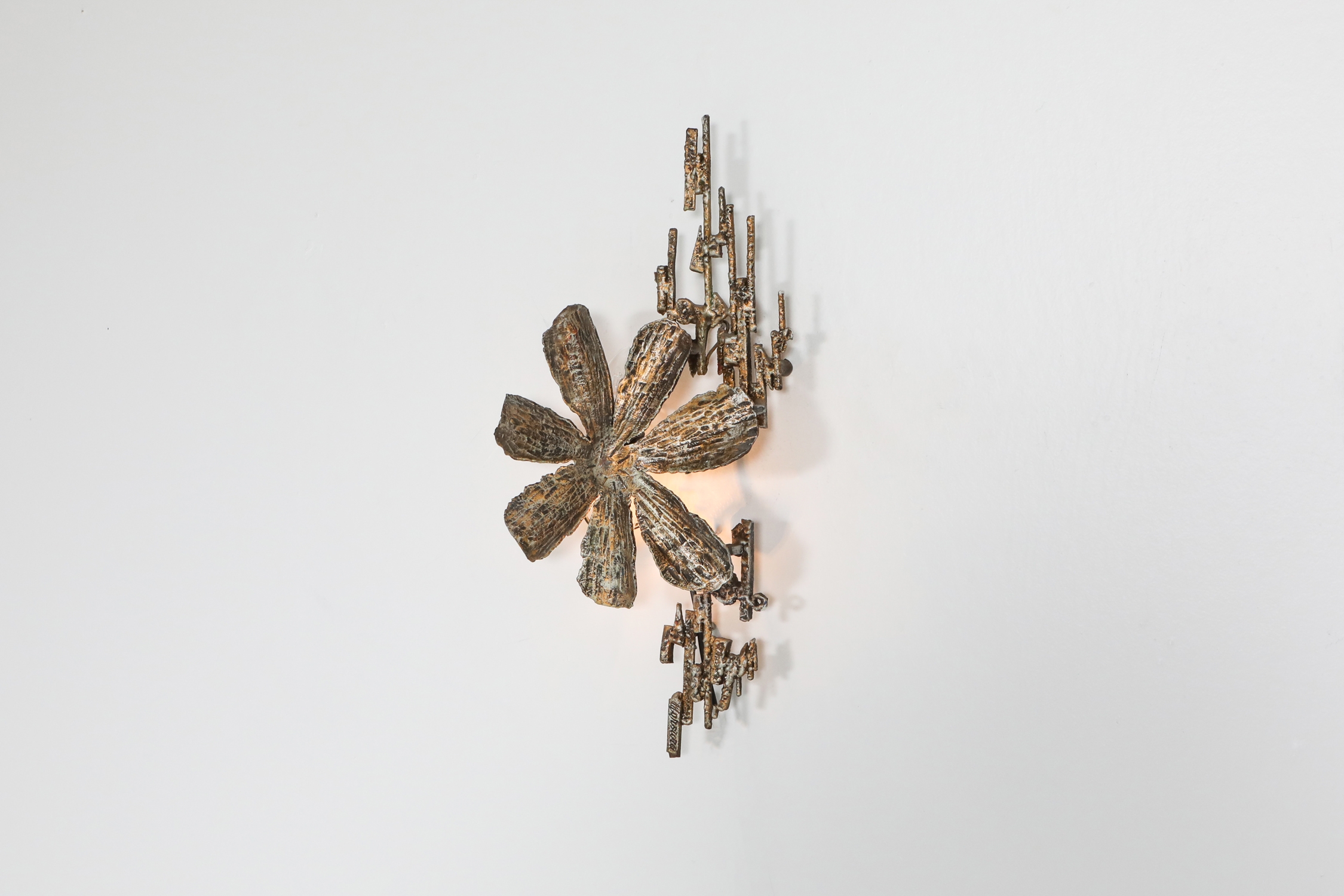 Brutalist Sconces by Salvino Marsura, Italy - 1970's