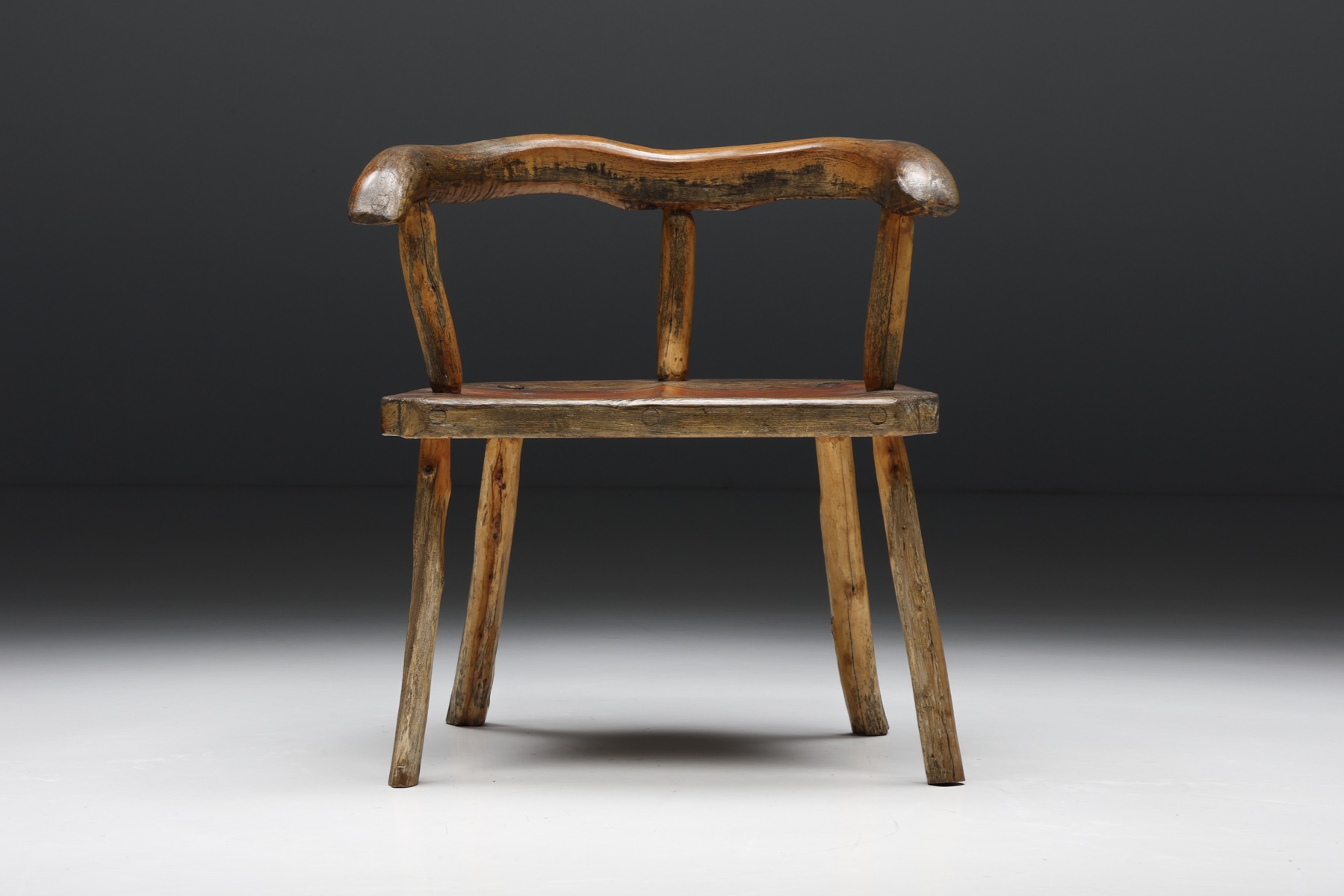 Sculptural Scandinavian Wabi Sabi Chair - 1940's