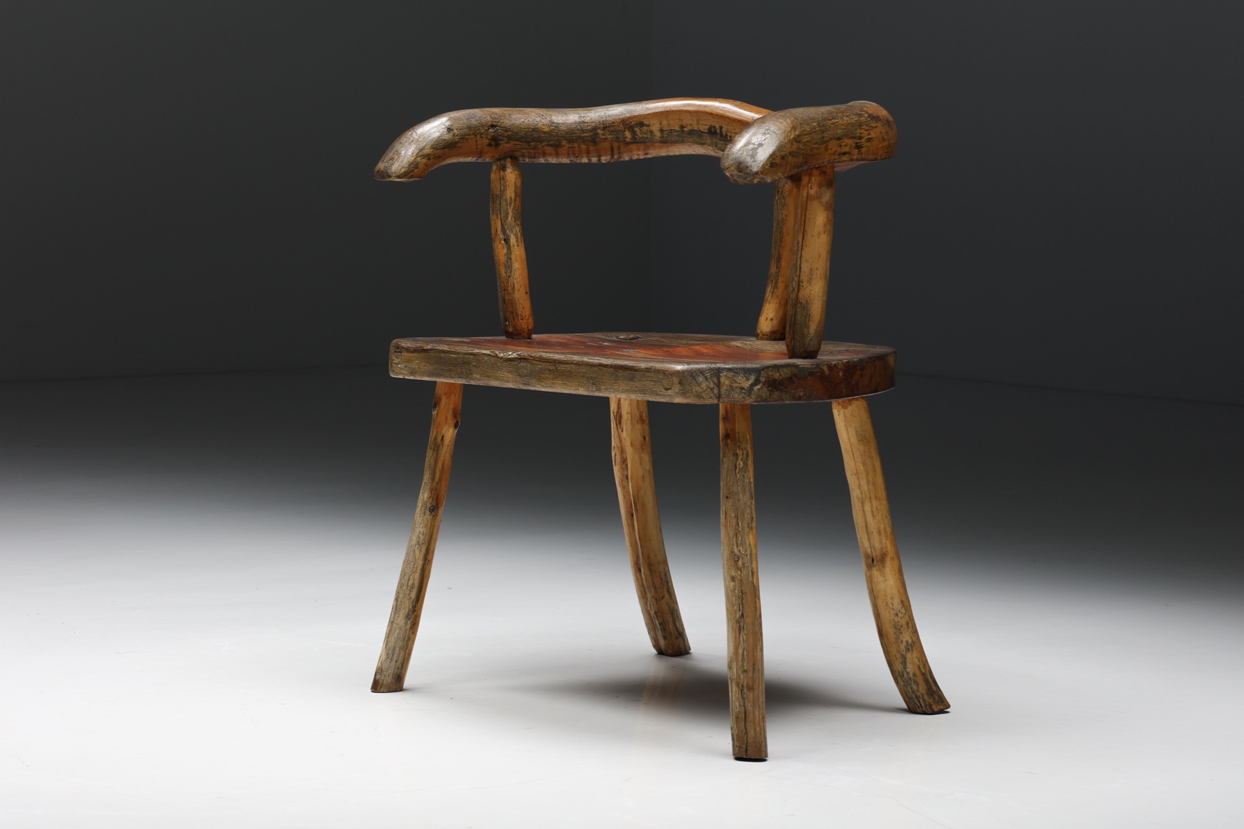 Sculptural Scandinavian Wabi Sabi Chair - 1940's