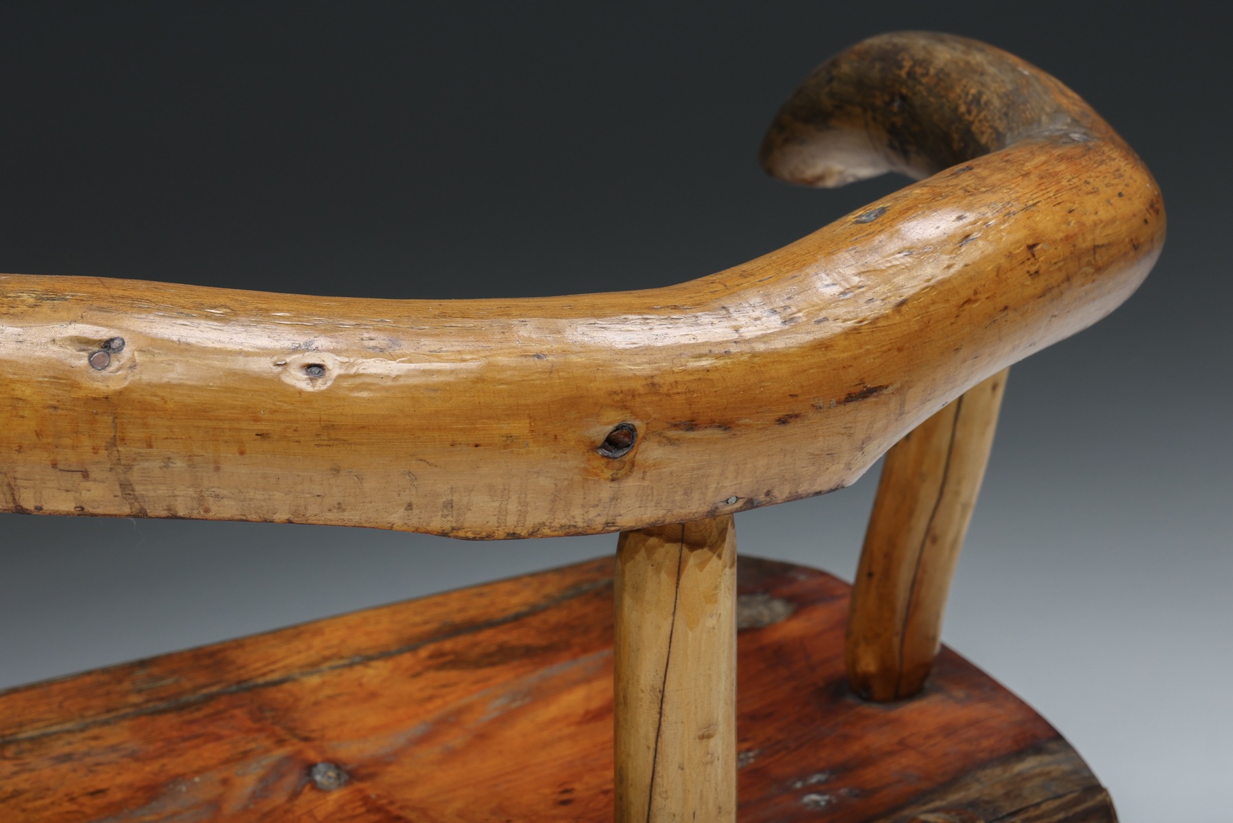 Sculptural Scandinavian Wabi Sabi Chair - 1940's